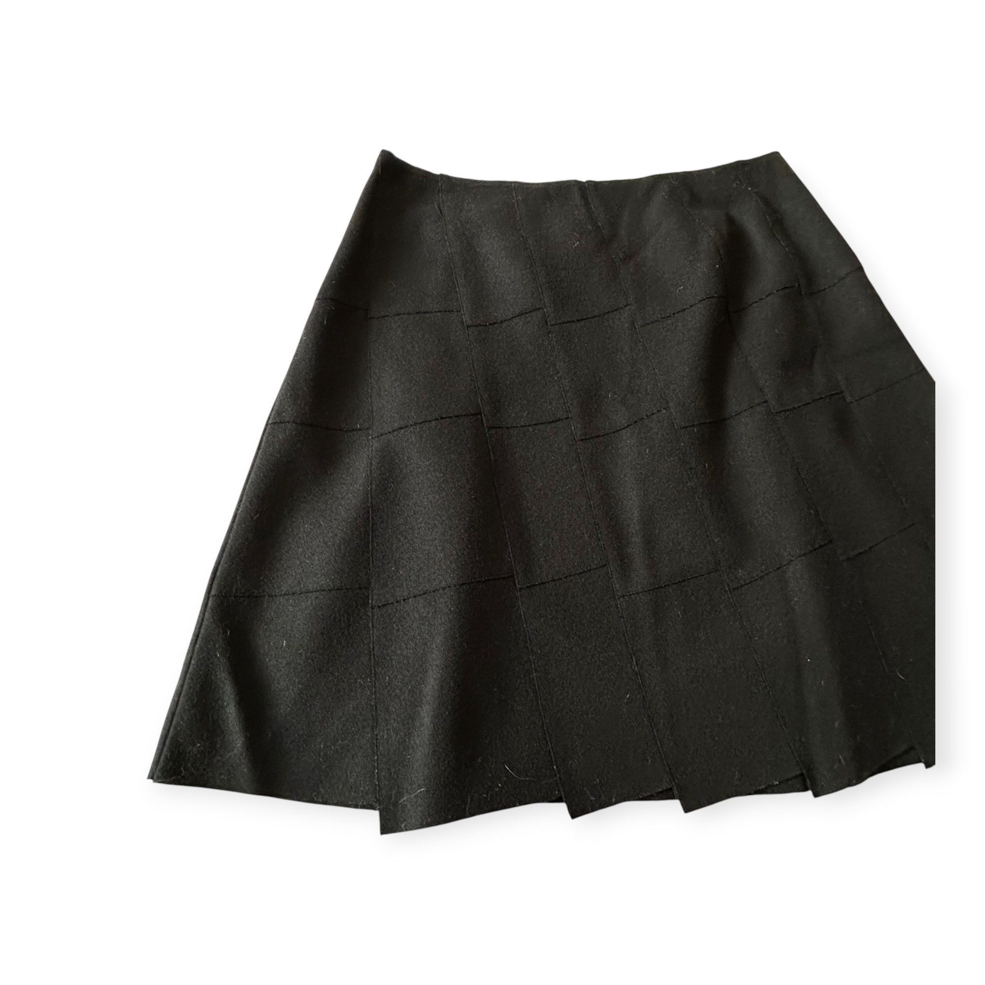 Miu Miu Miu Miu FW06 Felt Wool Skirt IT44 Size 30" / US 8 / IT 44 - 10 Thumbnail