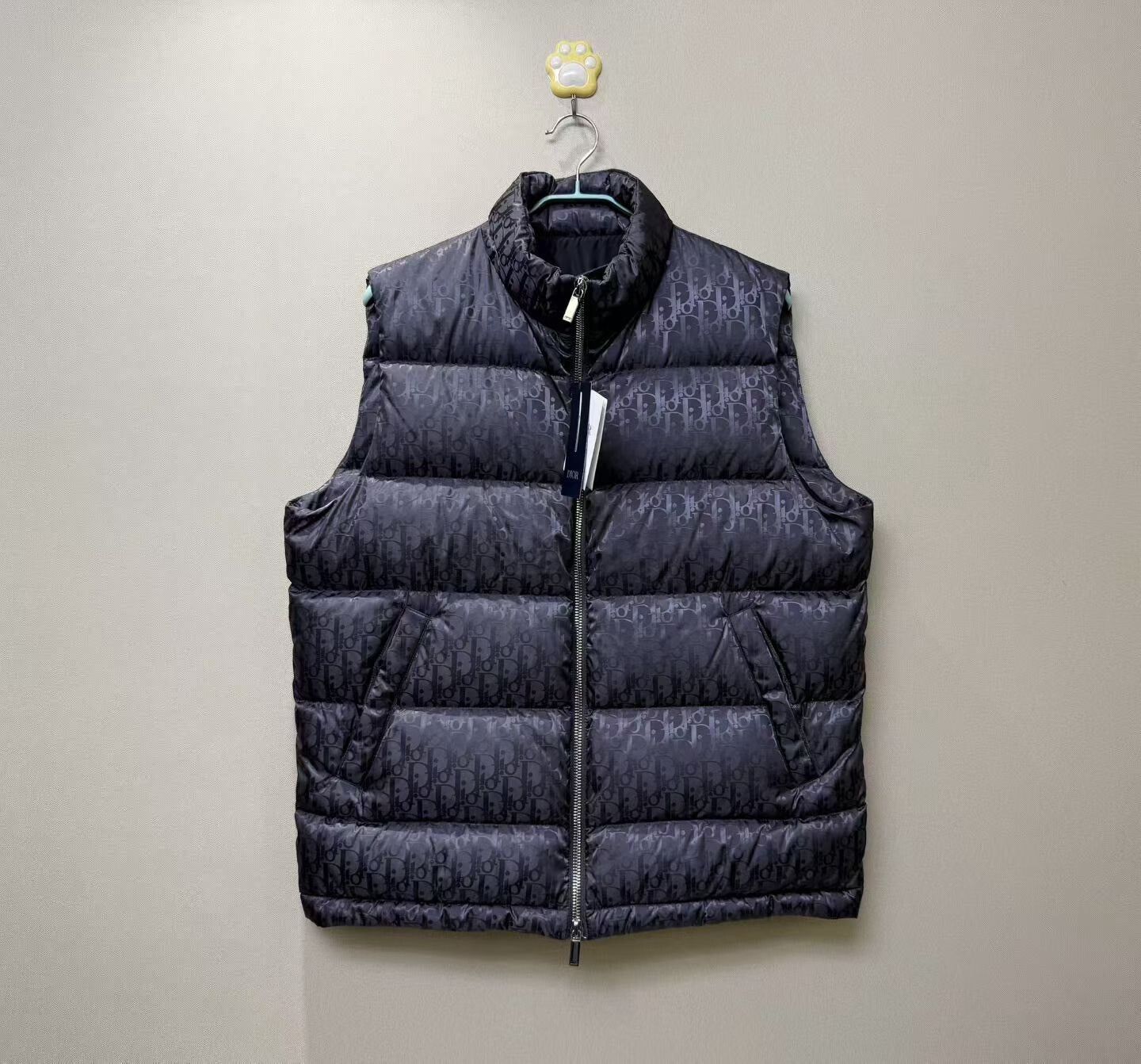 Dior Dior Monogram Full Logo Down Vest Size US L / EU 52-54 / 3 - 1 Thumbnail