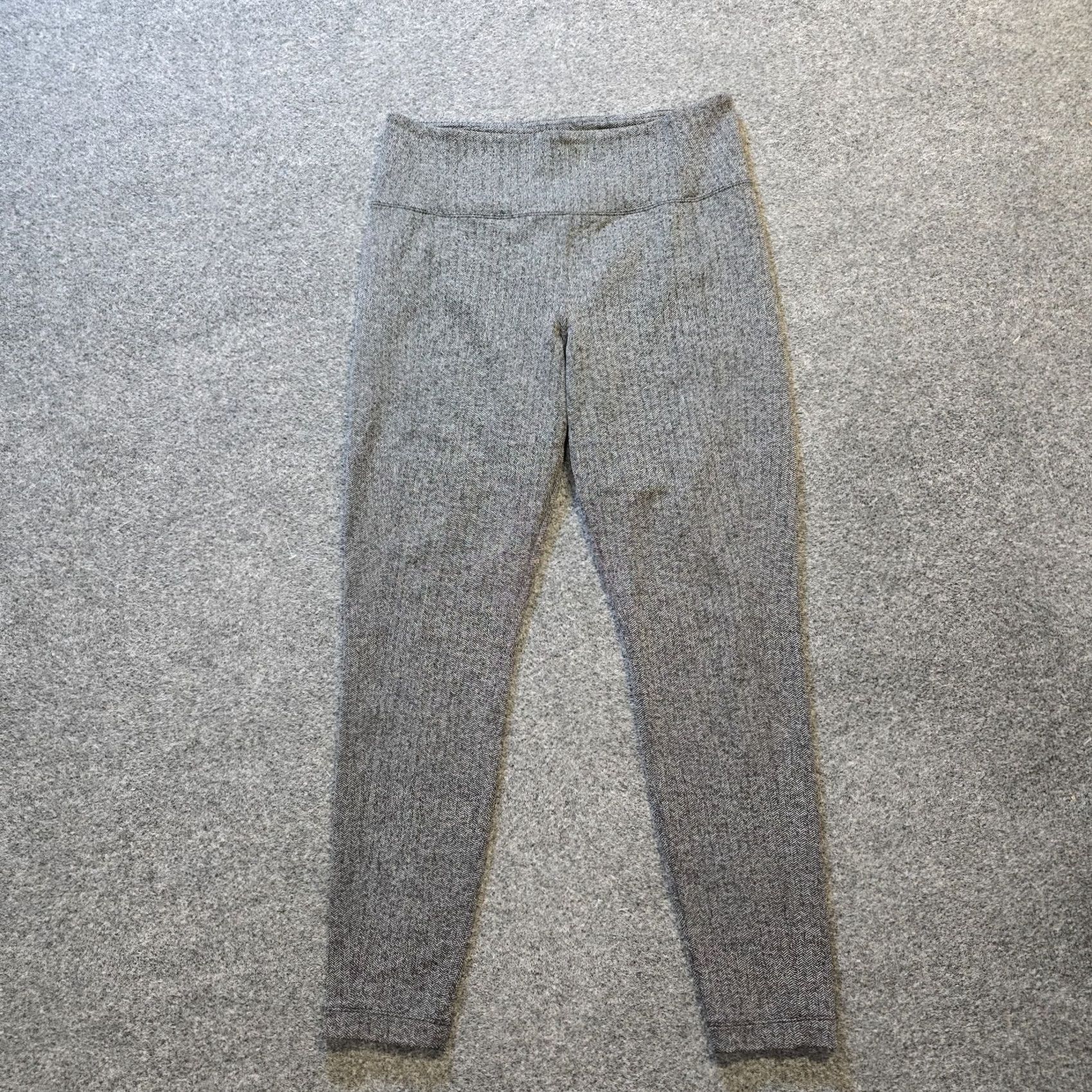 Athleta Athleta Pants Womens Medium Gray Delancey Herringbone Tight Stretch Ankle Casual Athleisure Pants Mens Women Girls Size 32" / US 10 / IT 46 - 2 Thumbnail