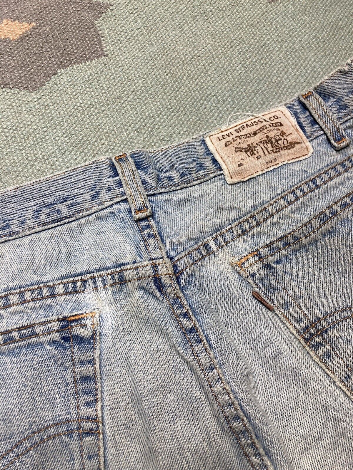Vintage Levi’s 545 jeans loose baggy Silver Tab 90s y2k skater 36x30 Size US 36 / EU 52 - 4 Thumbnail