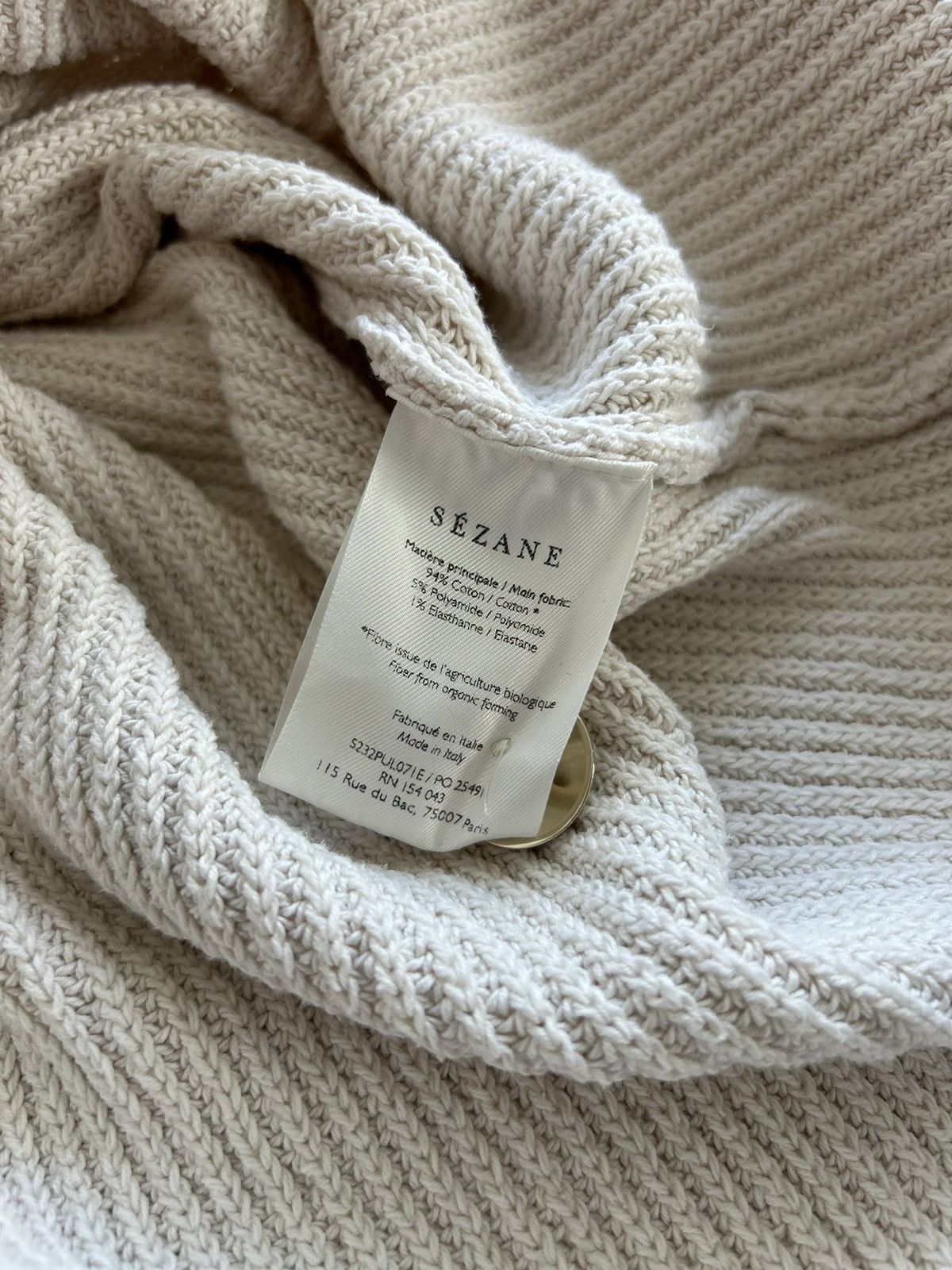 Sezane Sezane Knit Sweater Size L Made In Italy Size L / US 10 / IT 46 - 13 Thumbnail