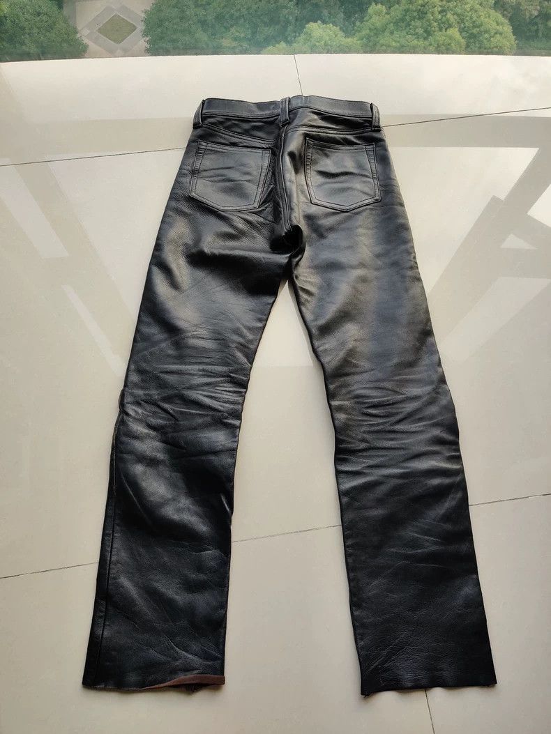 The Real McCoy's The Real McCoys SiseM Leather Pants, Size 31, Buco Horsehid Size US 30 / EU 46 - 2 Thumbnail