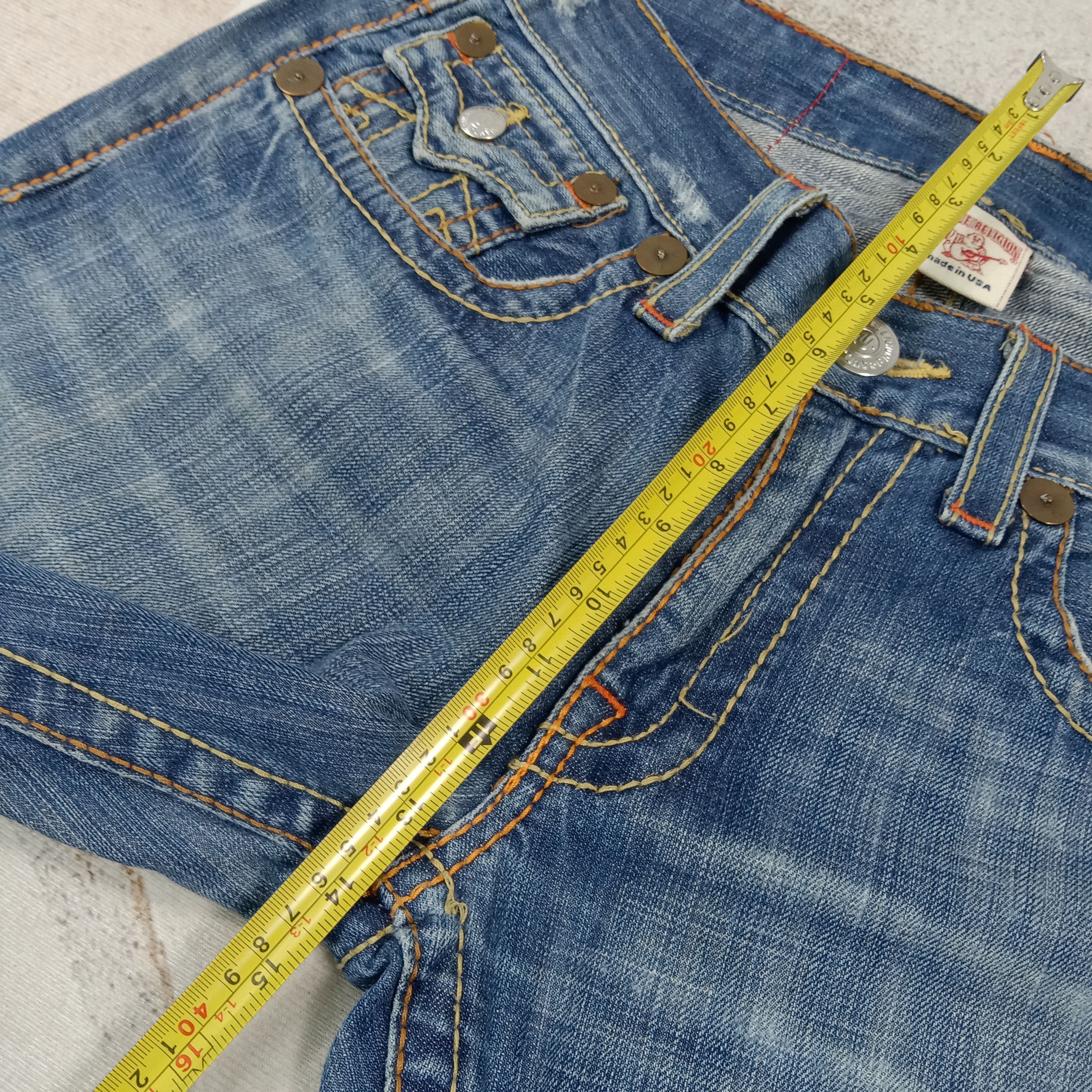 True Religion True Religion American Brand Baggy Denim Jeans C280N28 Size US 33 - 10 Thumbnail