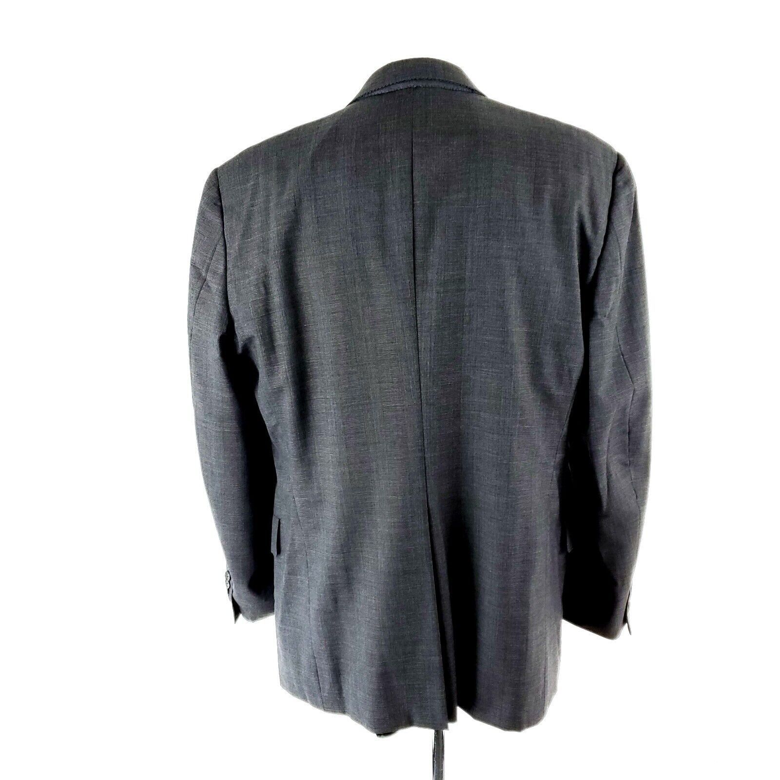 Hart Schaffner Marx Hart Schaffner Marx Silver Trumpeter Wool 2 Button Blazer 44 Size 44R - 5 Thumbnail