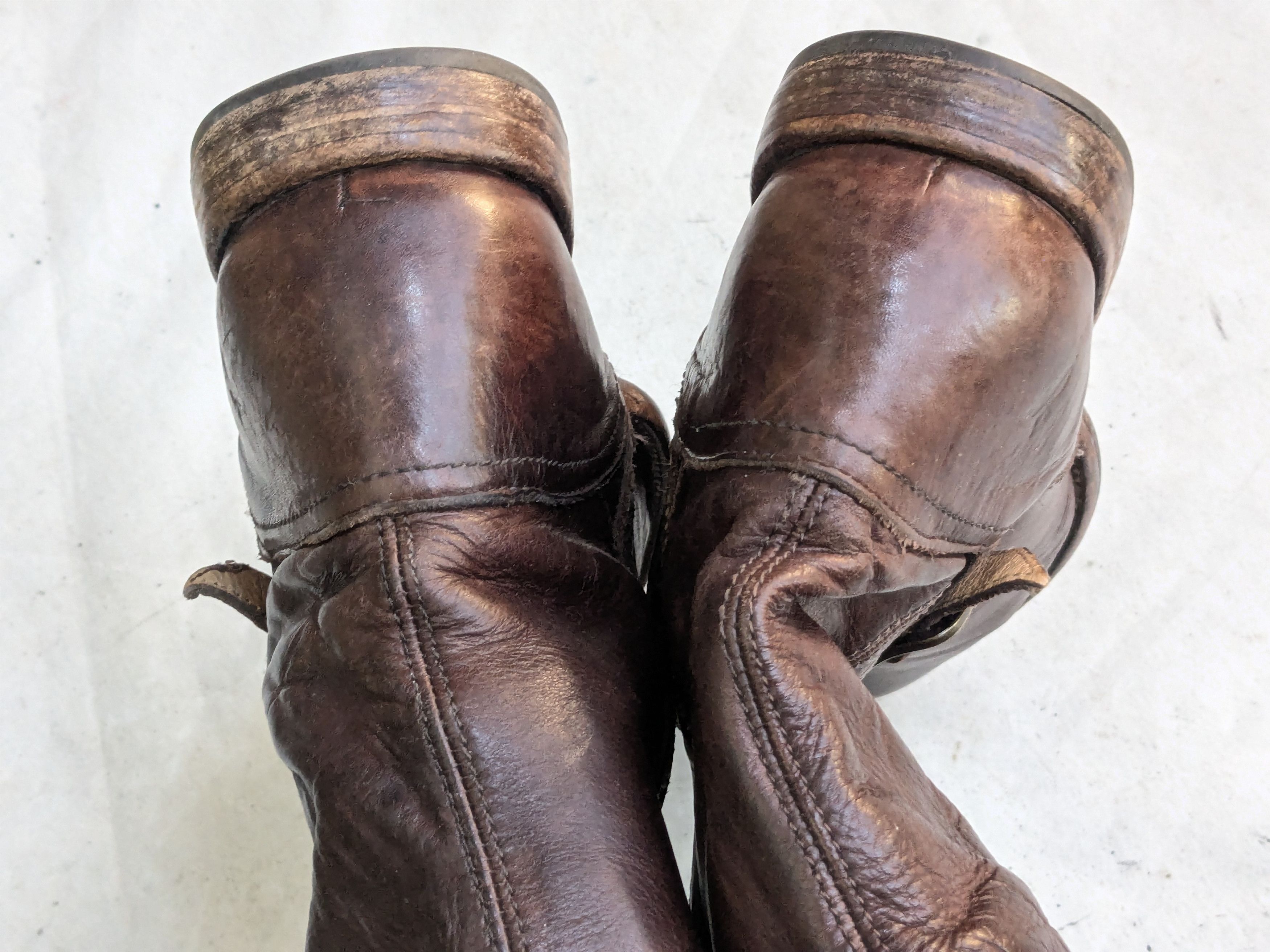 Frye Frye Engineer Boots Brown Leather 8 D Motorcycle Biker Size US 8 / EU 41 - 15 Thumbnail