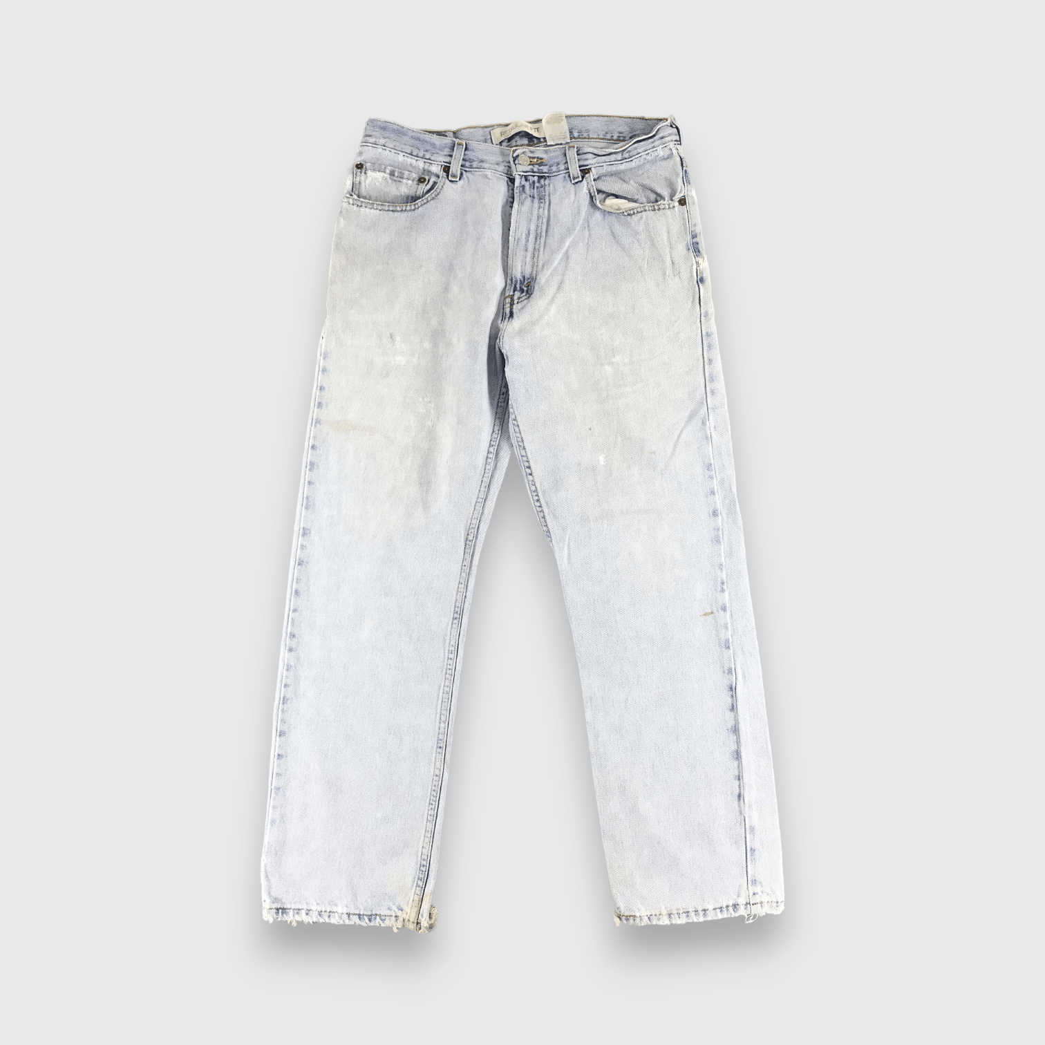 Levi's Vintage Levis 505 Jeans Distress Light Wash -J581 Size US 34 / EU 50 - 1 Thumbnail