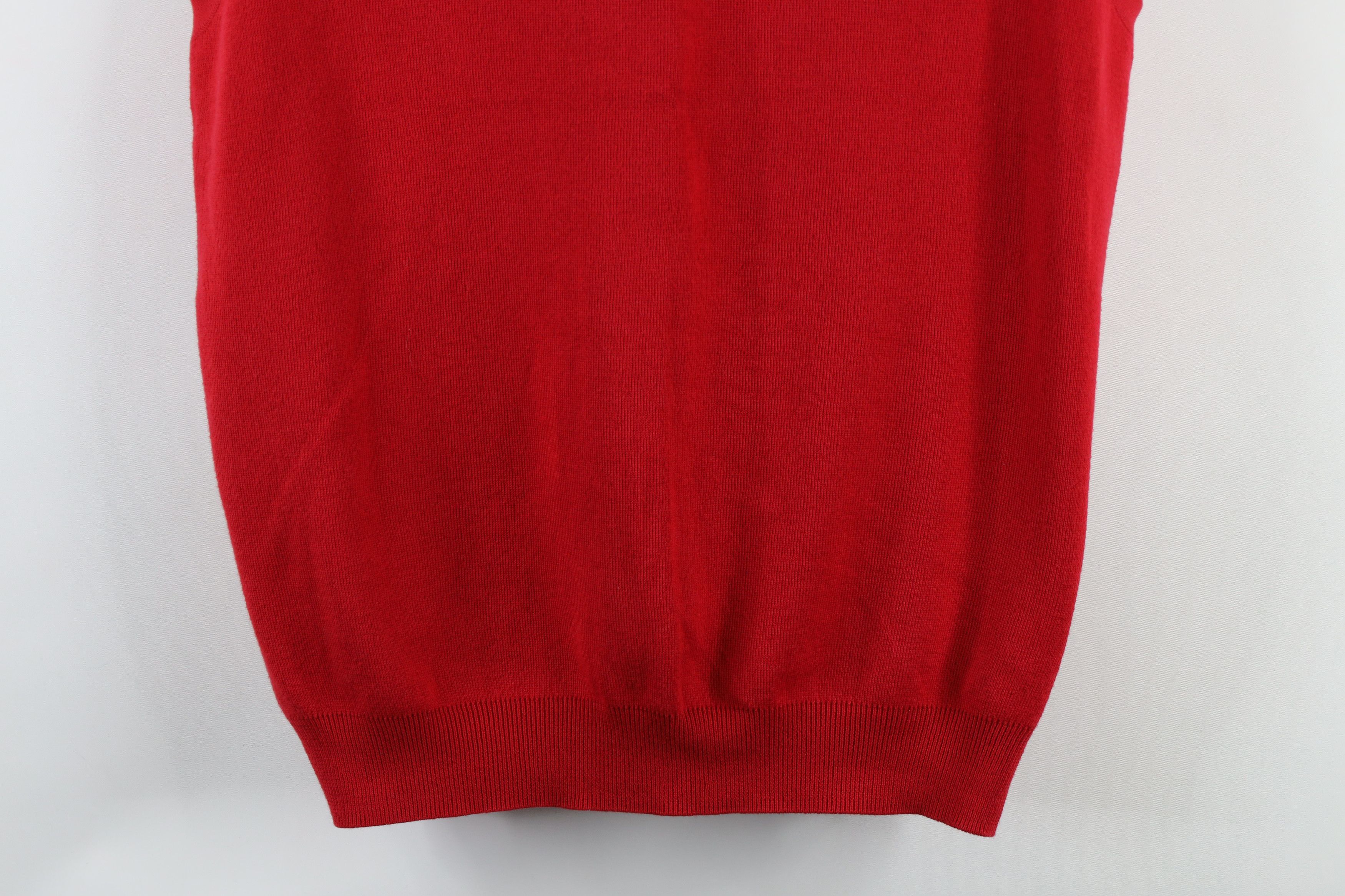 Polo Ralph Lauren Polo Golf Ralph Lauren Cotton Yarn Knit Sweater Vest Red Size US L / EU 52-54 / 3 - 3 Thumbnail