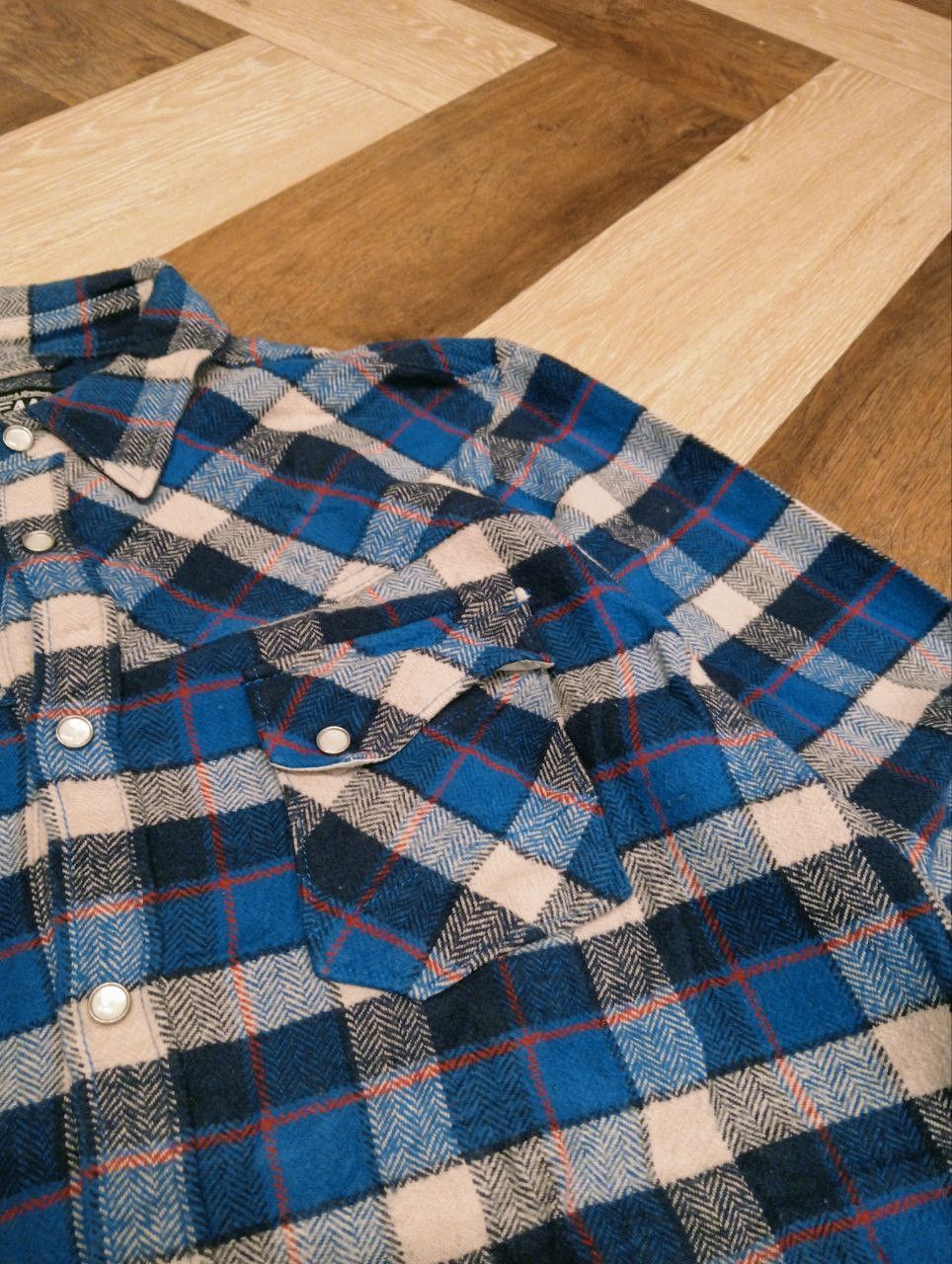 Beams Japan BEAMS JAPAN FLANNEL SHIRT - SIZE L Size US L / EU 52-54 / 3 - 6 Thumbnail