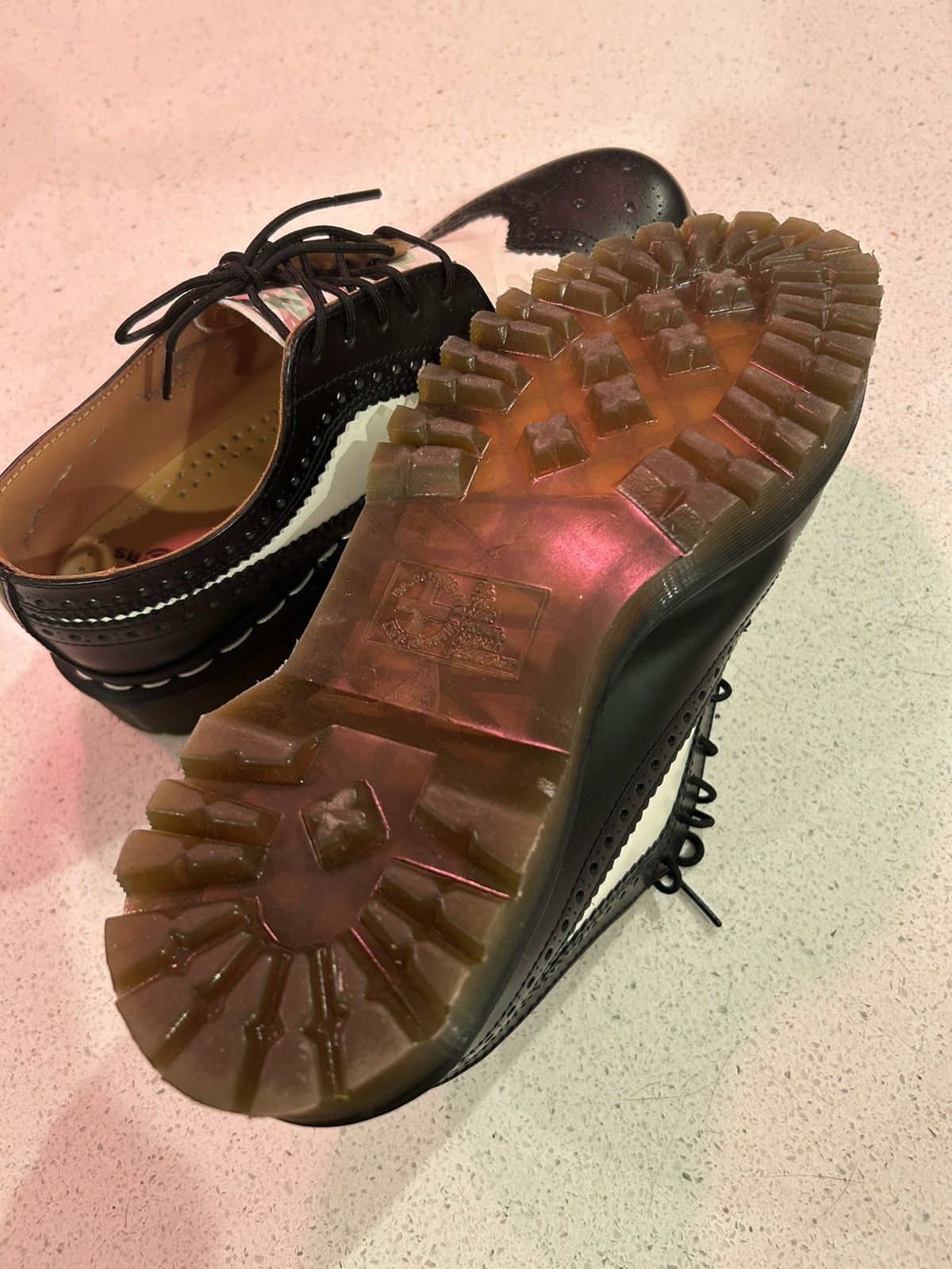 Dr. Martens Bex smooth black white Dr. Martens Size US 7 / EU 40 - 2 Thumbnail