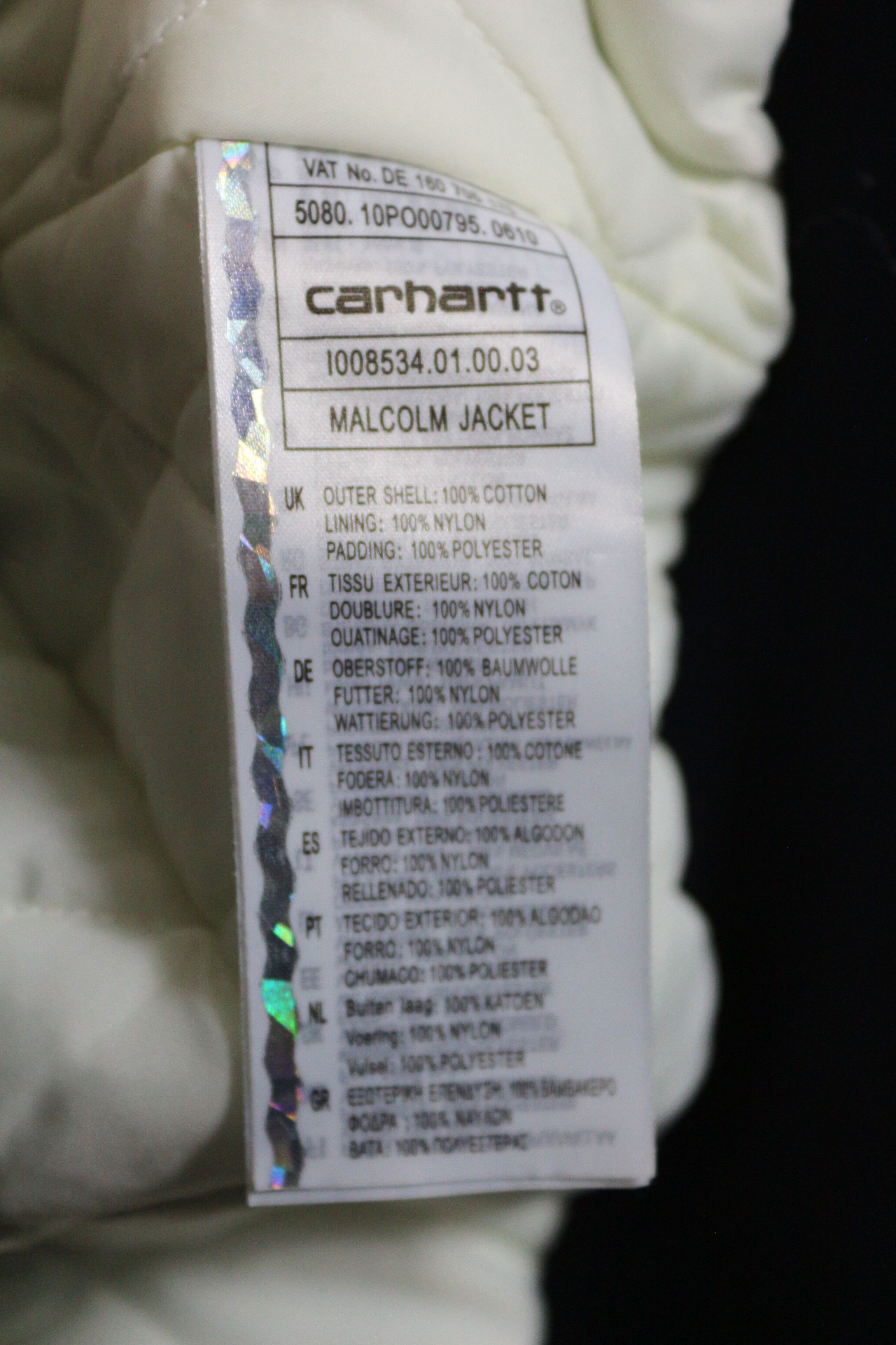 Carhartt Carhartt Logo Malcolm College Varsity Preppy Bomber Jacket Size US L / EU 52-54 / 3 - 5 Thumbnail