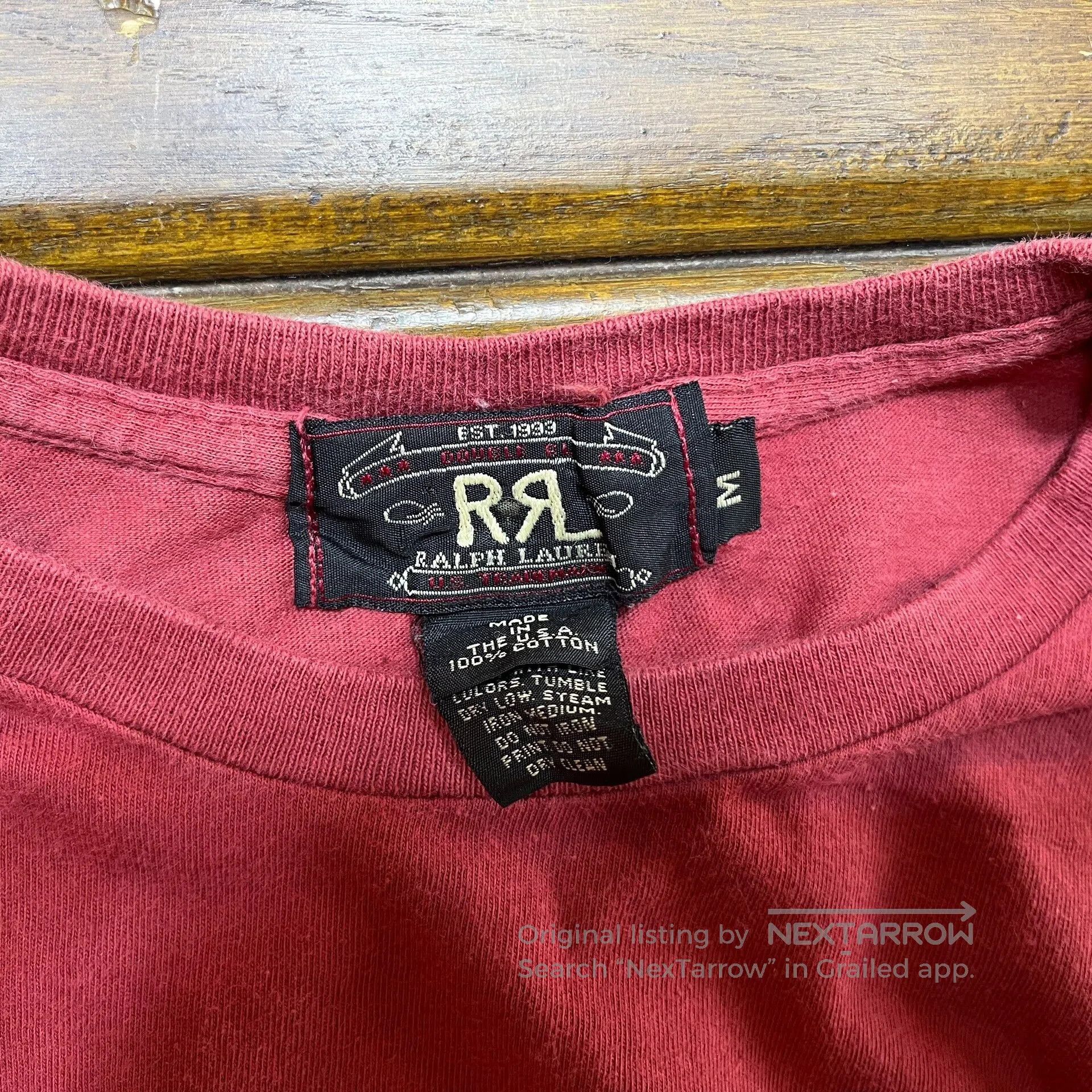 RRL Ralph Lauren RRL Truck Print Short Sleeve T. Size US M / EU 48-50 / 2 - 3 Thumbnail