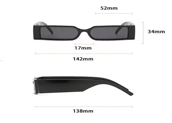 Designer × Vintage Retro square sunglasses Size ONE SIZE - 3 Thumbnail