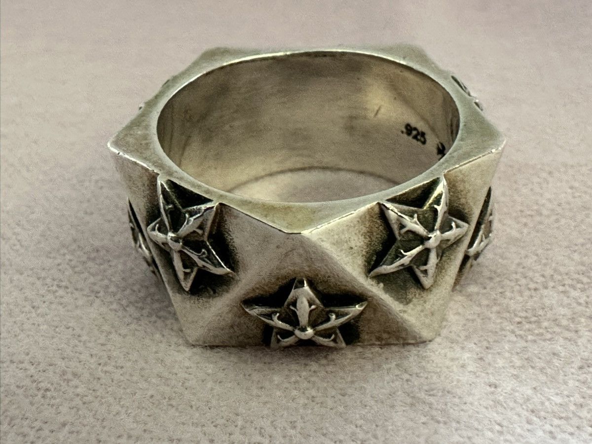 Chrome Hearts Chrome Hearts Men’s Pentagon Star Silver Ring Size 10 Size ONE SIZE - 3 Thumbnail