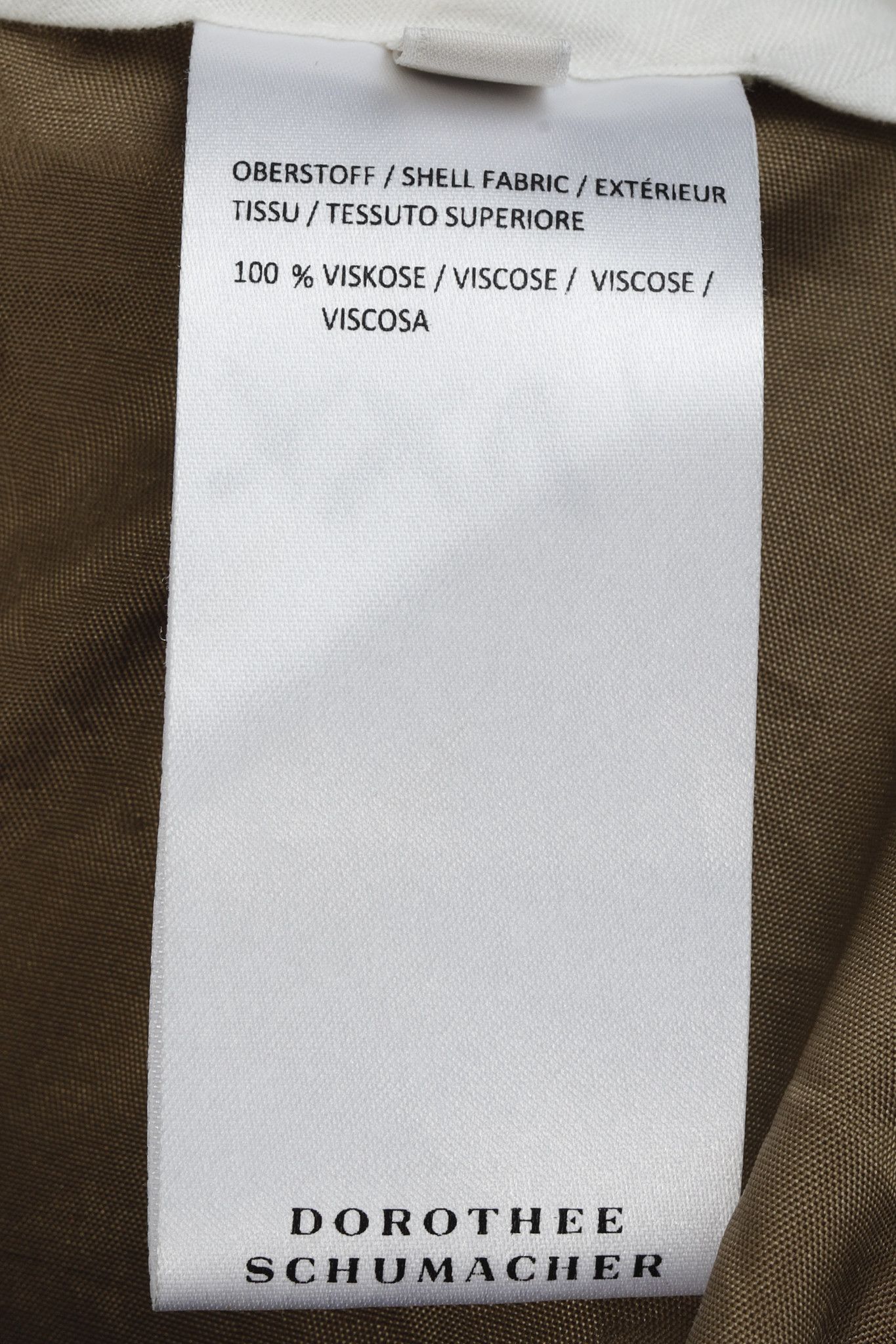 DOROTHEE SCHUMACHER Dorothee Schumacher Khaki Spit Leg Light Trousers Size 31" - 10 Thumbnail