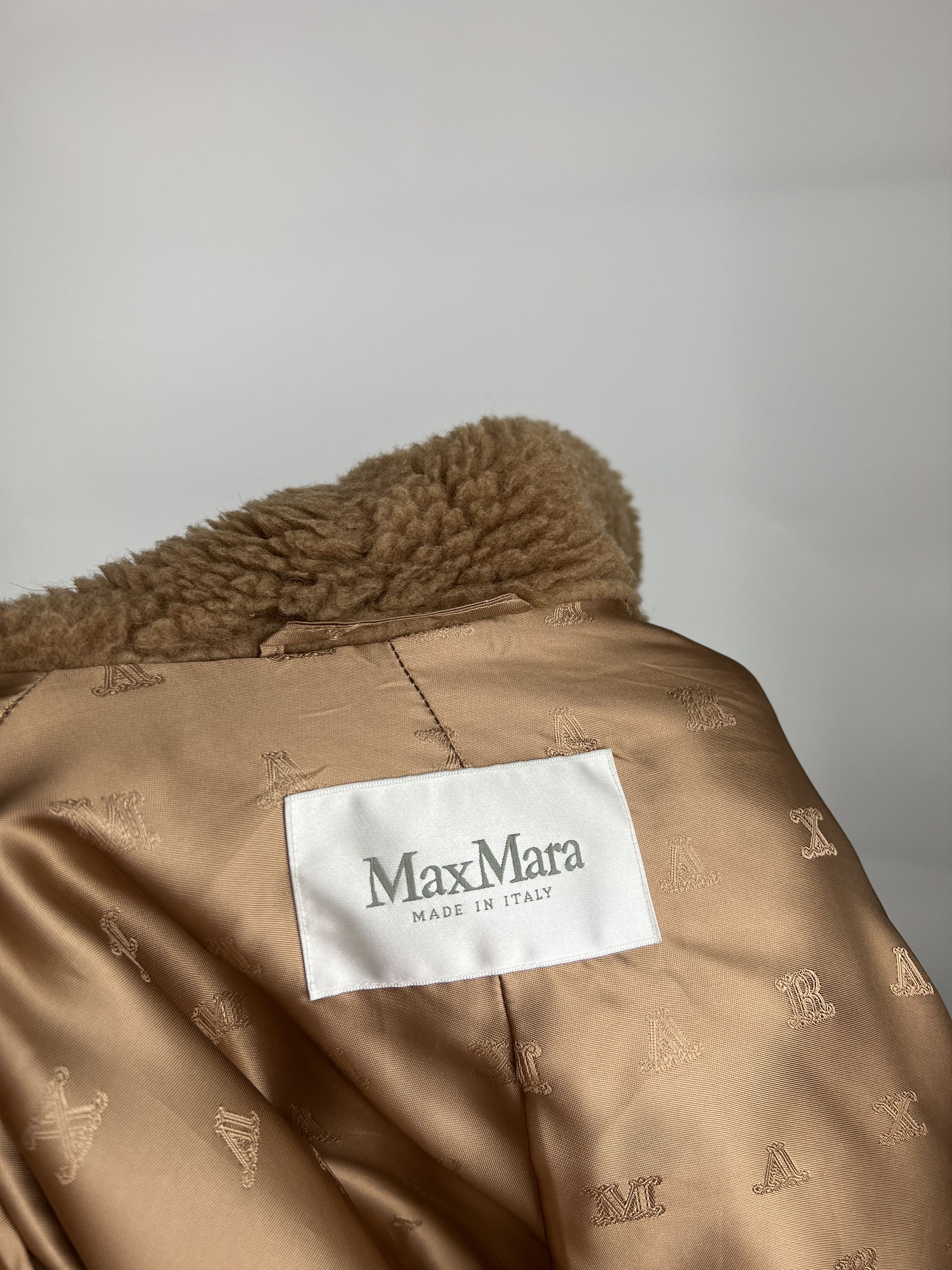 Max Mara Max Mara Teddy Bear Icon Camel Hair And Silk Blend Coat Size M / US 6-8 / IT 42-44 - 6 Thumbnail
