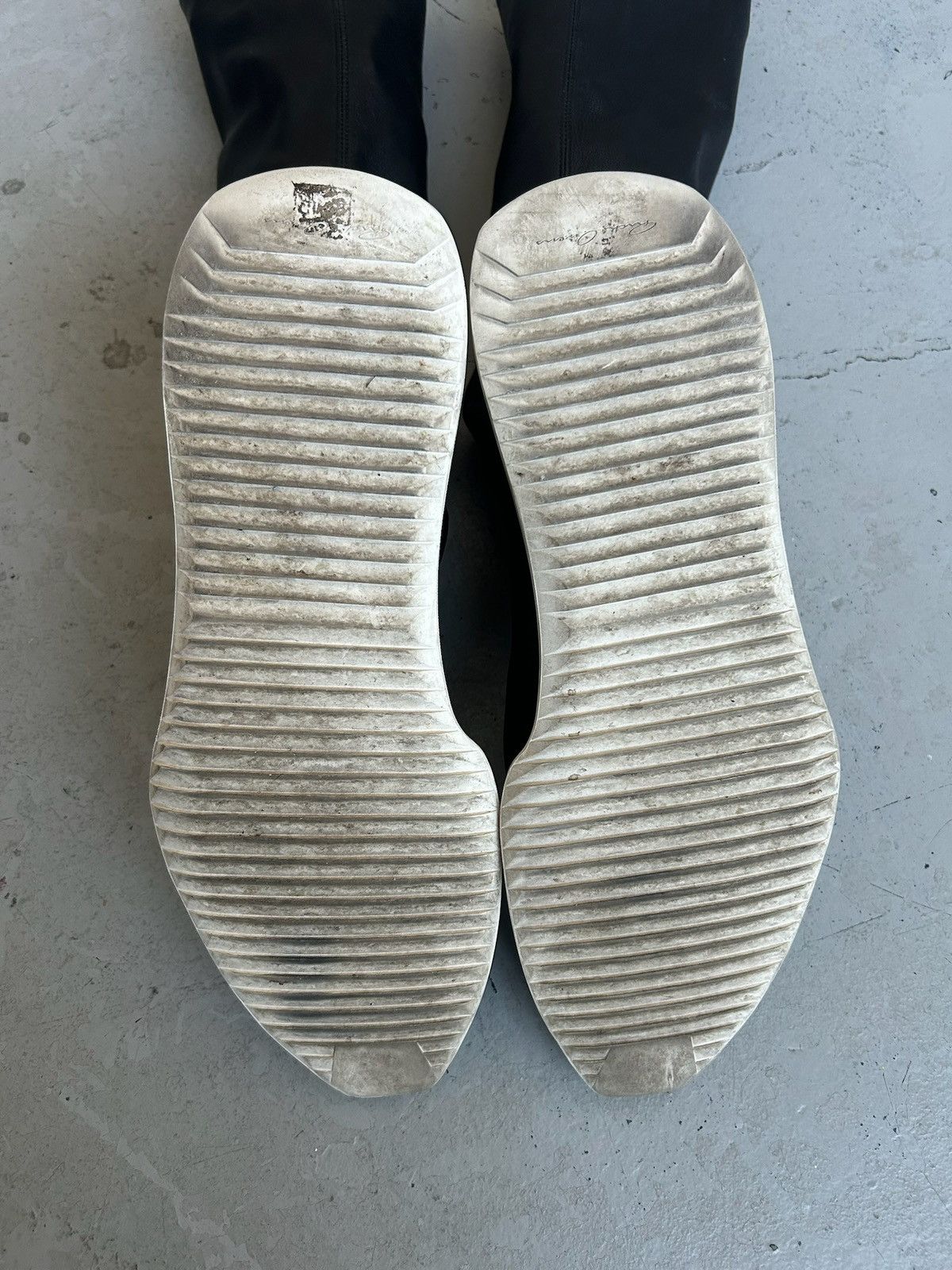 Rick Owens Rick Owens Oblique Runner Stretch Sock Boots Size US 11 / EU 44 - 5 Thumbnail