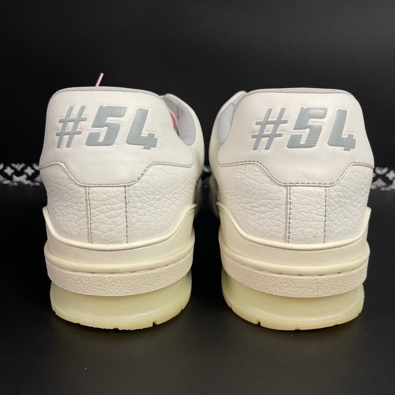 Louis Vuitton Louis Vuitton White Cement Low-top Fashion Sneakers -2508 Size US 9.5 / IT 39.5 - 1 Thumbnail