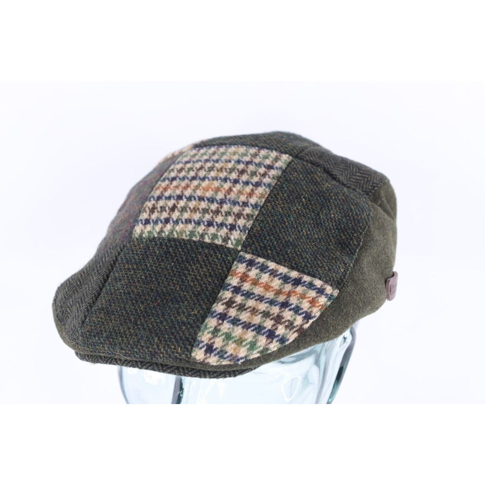 Vintage Vintage 90s Irish Checkered Patchwork Newsboy Cabbie Hat Size ONE SIZE - 1 Thumbnail