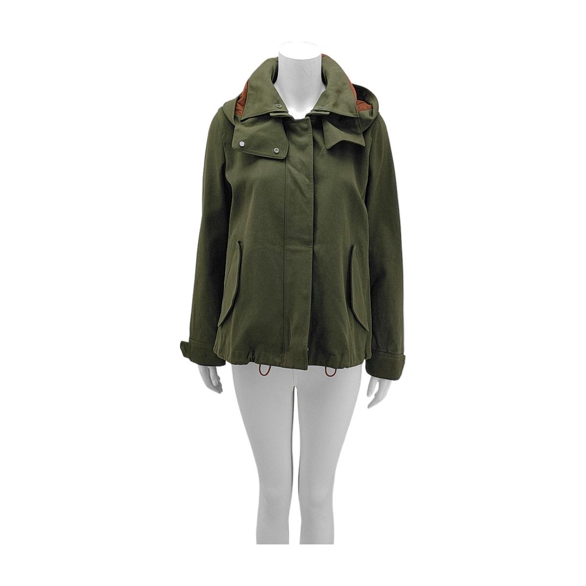 Loro Piana Loro Piana Green Cotton Hooded Jacket Size 42 Size M / US 6-8 / IT 42-44 - 1 Thumbnail