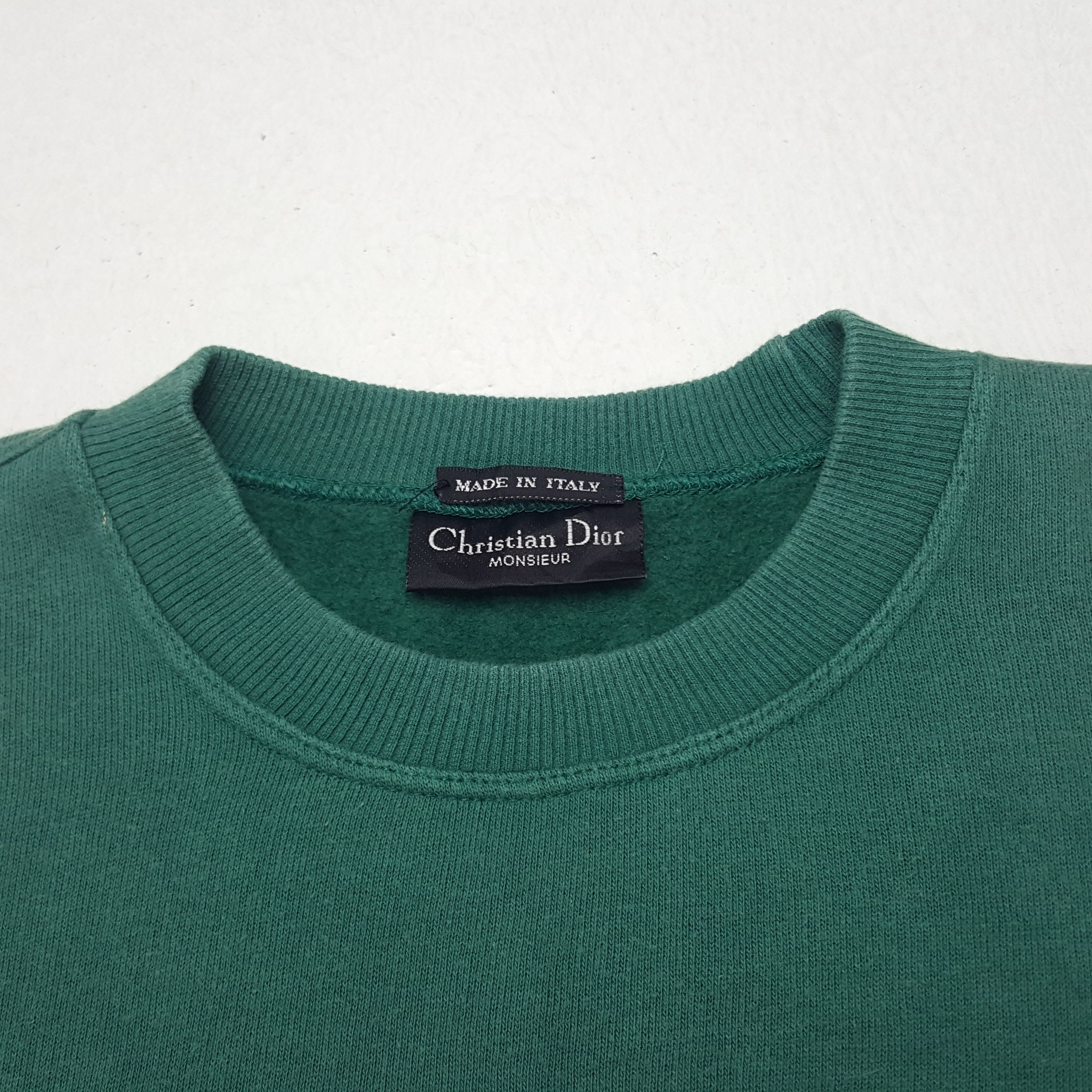 Christian Dior Monsieur × Vintage Vintage Christian Dior Italian Designer Sweatshirt Size US M / EU 48-50 / 2 - 4 Thumbnail