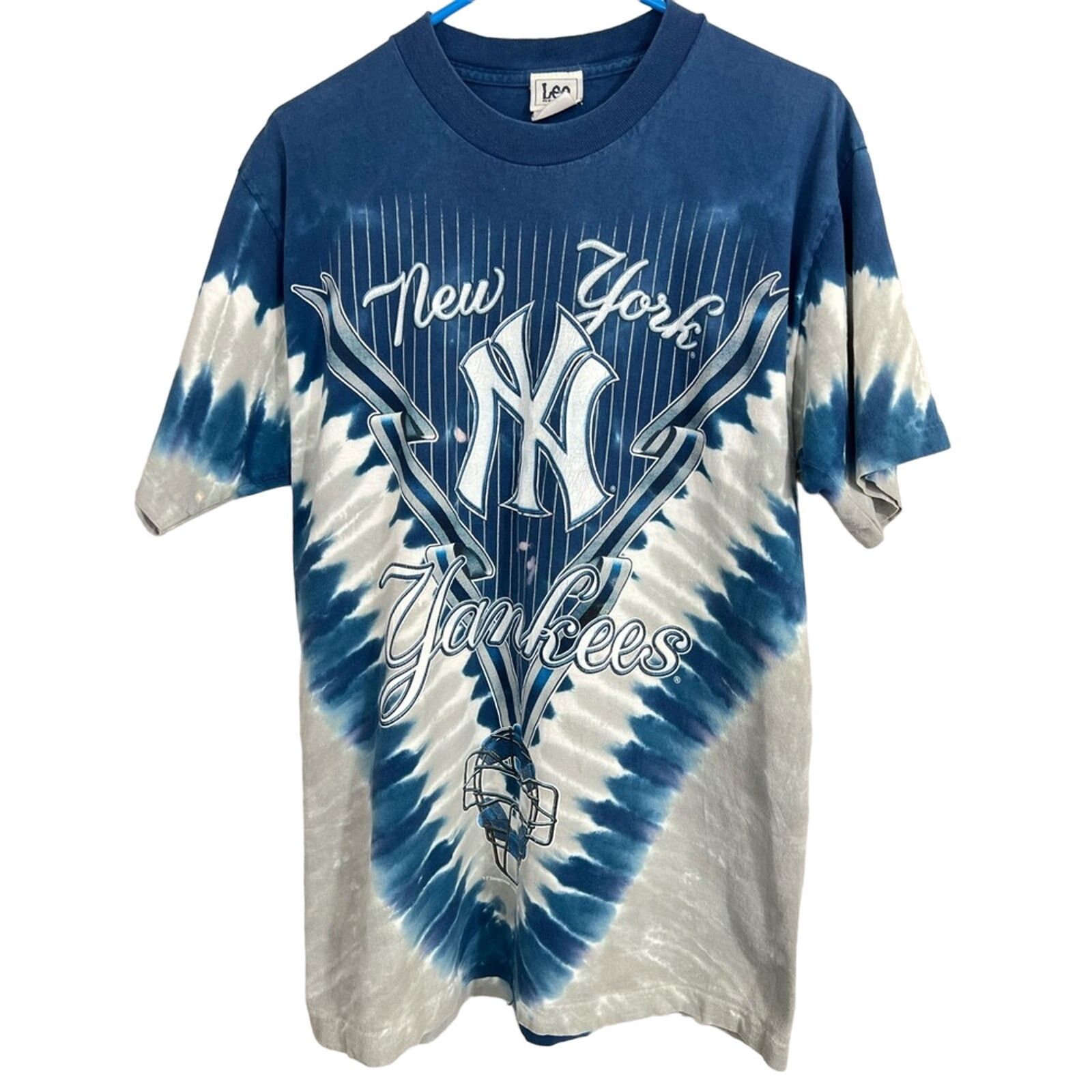 Lee Vintage Single Stitch 1990's USA Made Lee New York Yankees Size US M / EU 48-50 / 2 - 1 Thumbnail