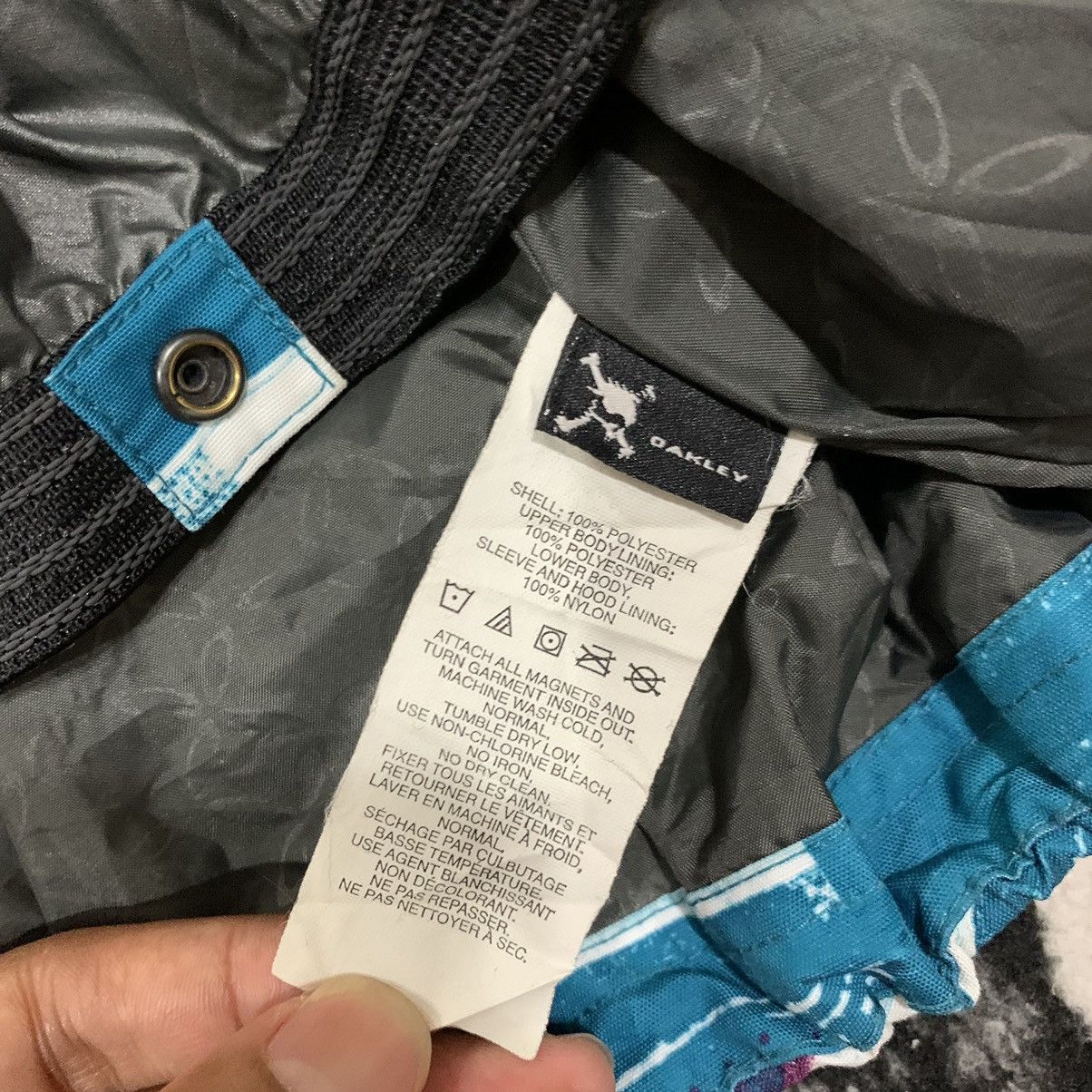 Oakley × Vintage Rare Oakley AOP Snow Jacket Size US XL / EU 56 / 4 - 18 Thumbnail