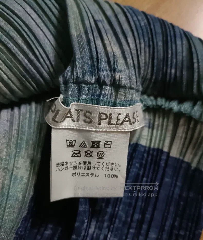 Other Issey Miyake Blue Oil Painting Print Top Size L / US 10 / IT 46 - 3 Thumbnail