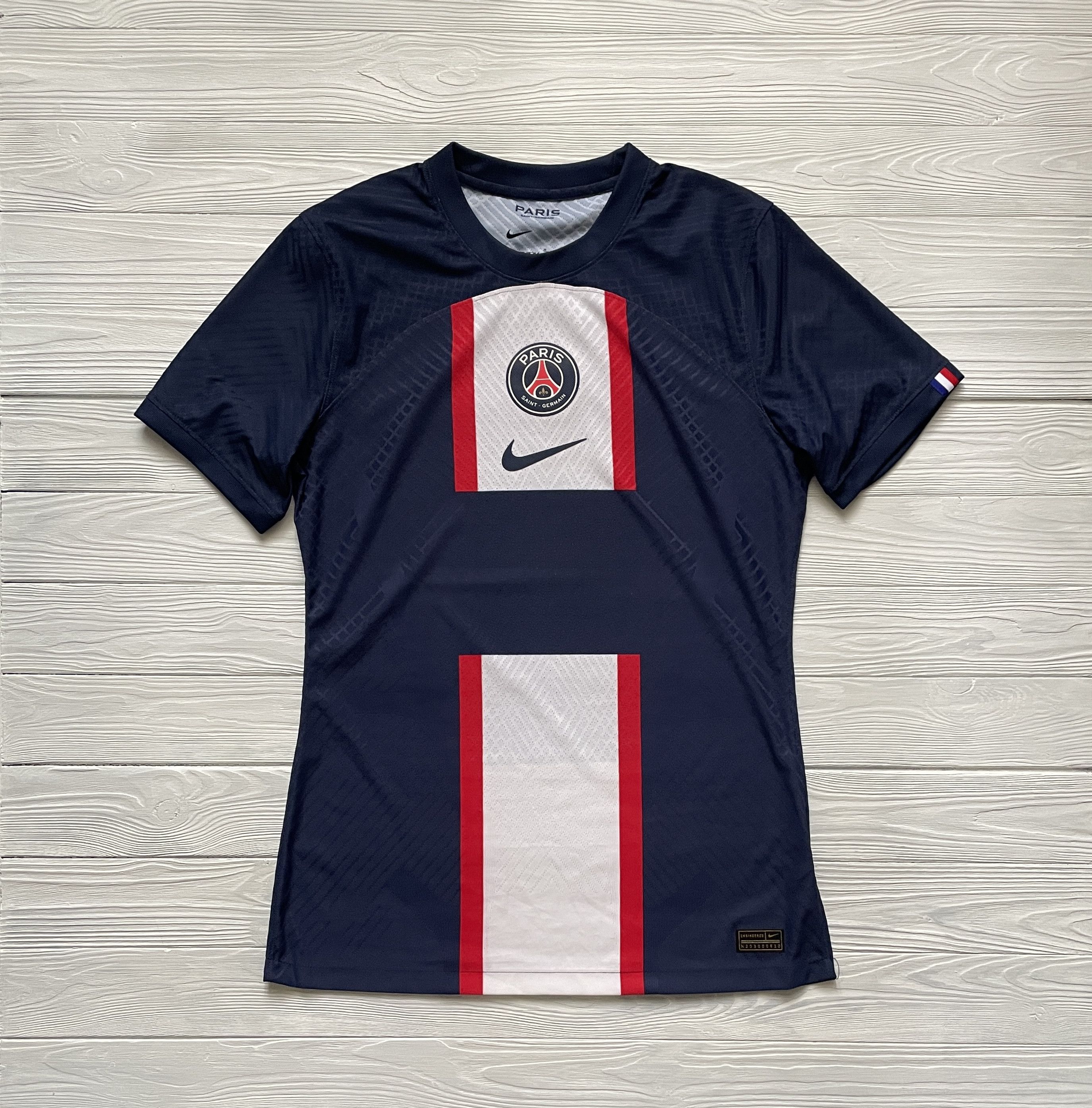 image of Nike Psg Player Issue Jersey 2022/2023 Soccer Shirt in Blue, Men's (Size Medium)