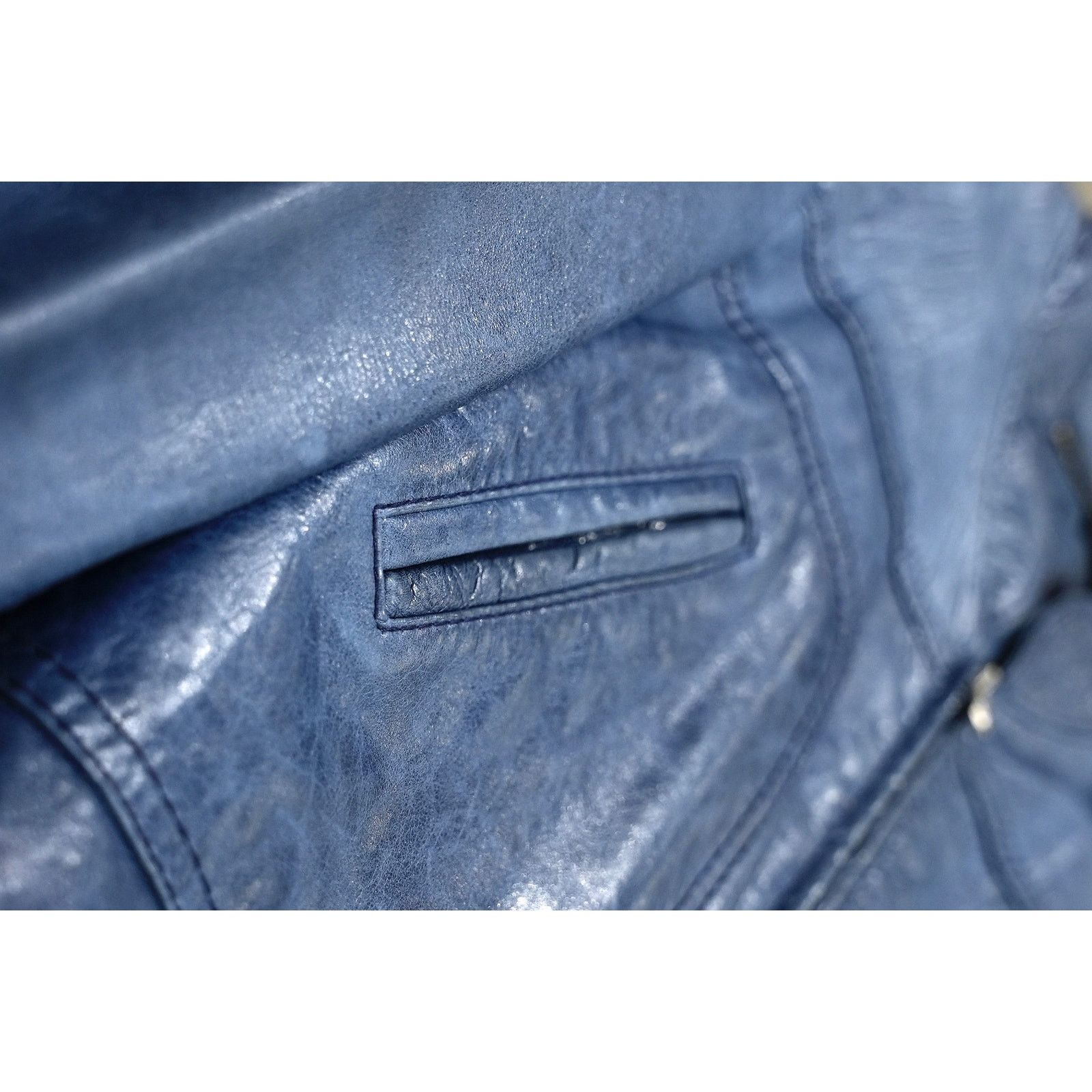 Balenciaga 2007 Balenciaga by Nicolas Ghesquiere leather bomber jacket Size S / US 4 / IT 40 - 6 Thumbnail