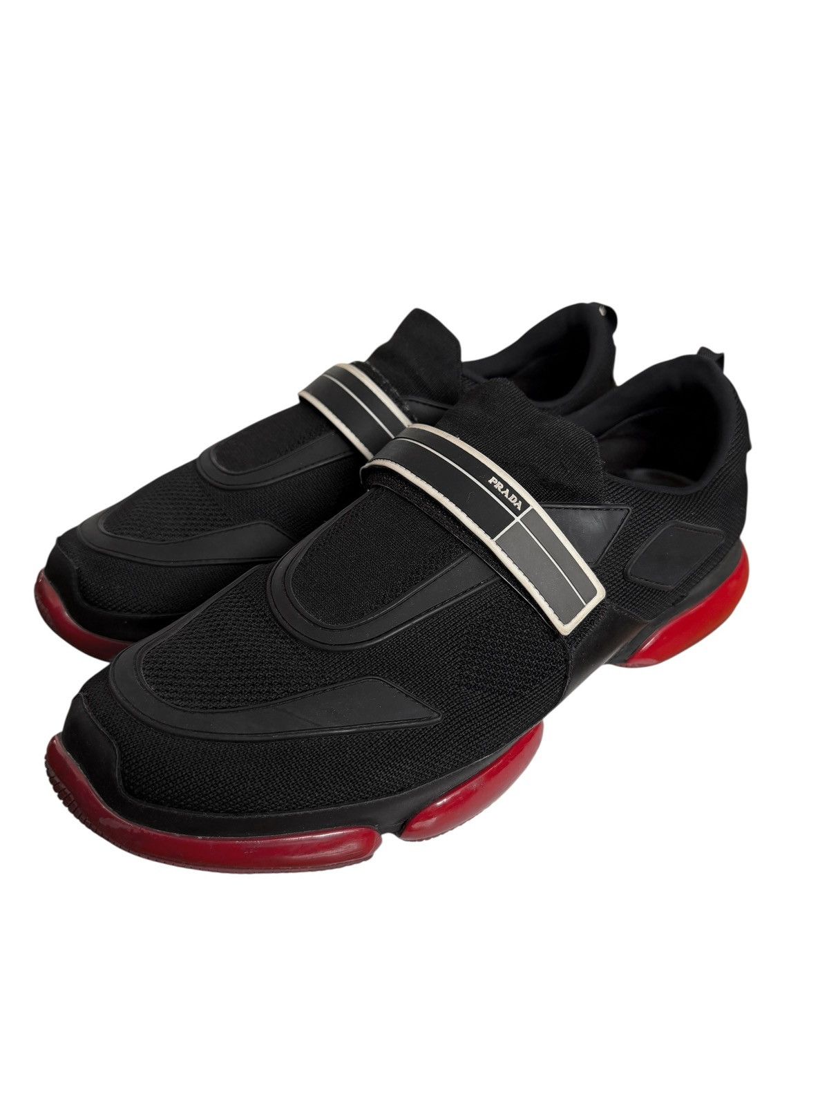 Prada Cloudbust Black Red Bottom Soul Size US 12 / EU 45 - 2 Thumbnail