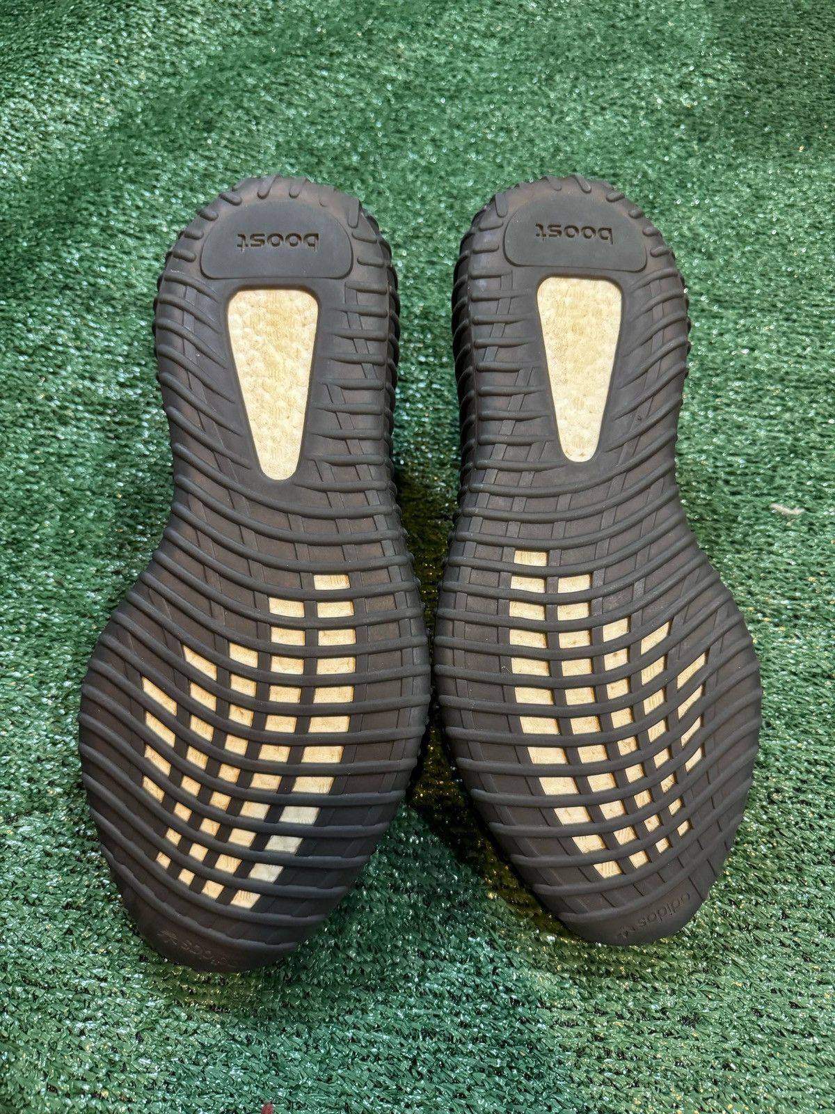 Adidas Yeezy 350 Core Black Green Size US 13 / EU 46 - 5 Thumbnail