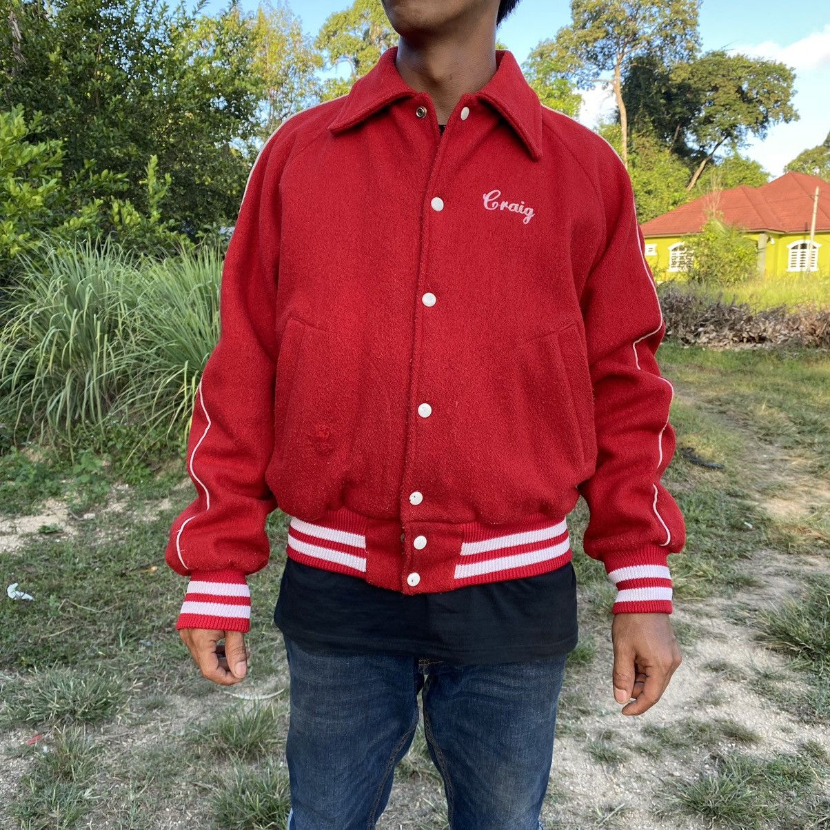 Vintage Vintage Craig Smithtown Soccer varsity jacket Size US M / EU 48-50 / 2 - 10 Thumbnail