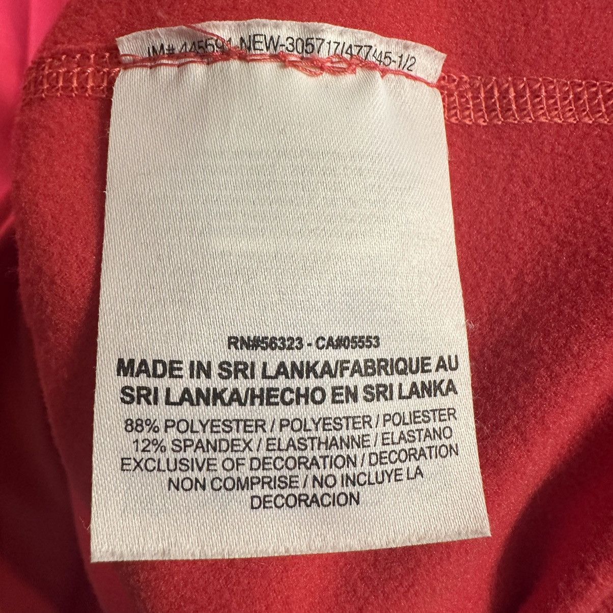 Nike Nike Pro Fire Red 1/4 Zip Women’s Pullover Size L / US 10 / IT 46 - 4 Thumbnail