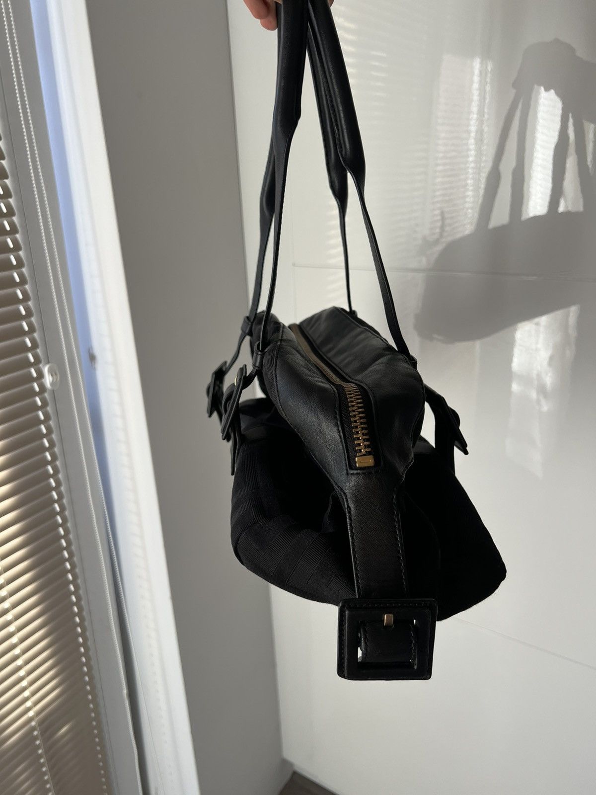 Givenchy Givenchy Black Signature Canvas Leather Boston Monogram Bag Size ONE SIZE - 24 Thumbnail