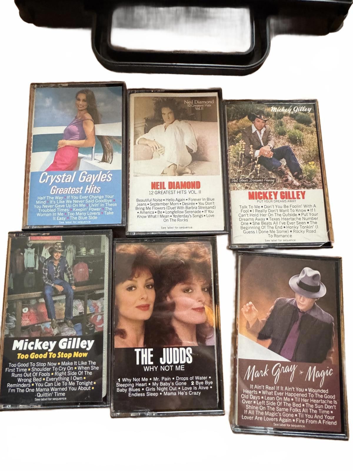 Other Vintage Country Music Cassette Tape Collection with Case Size ONE SIZE - 4 Thumbnail