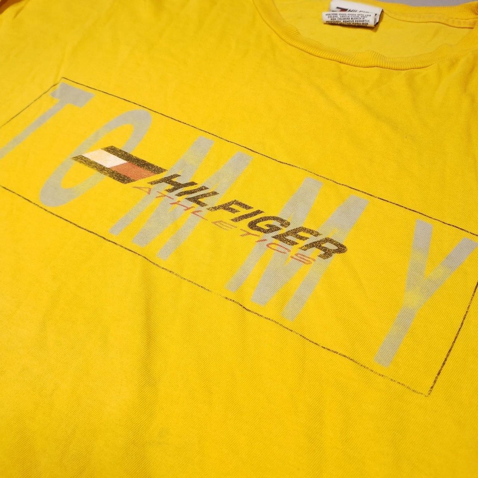 Tommy Hilfiger Vintage 90s Tommy Hilfiger Athletics long sleeve Mens 2XL Size US XXL / EU 58 / 5 - 2 Thumbnail