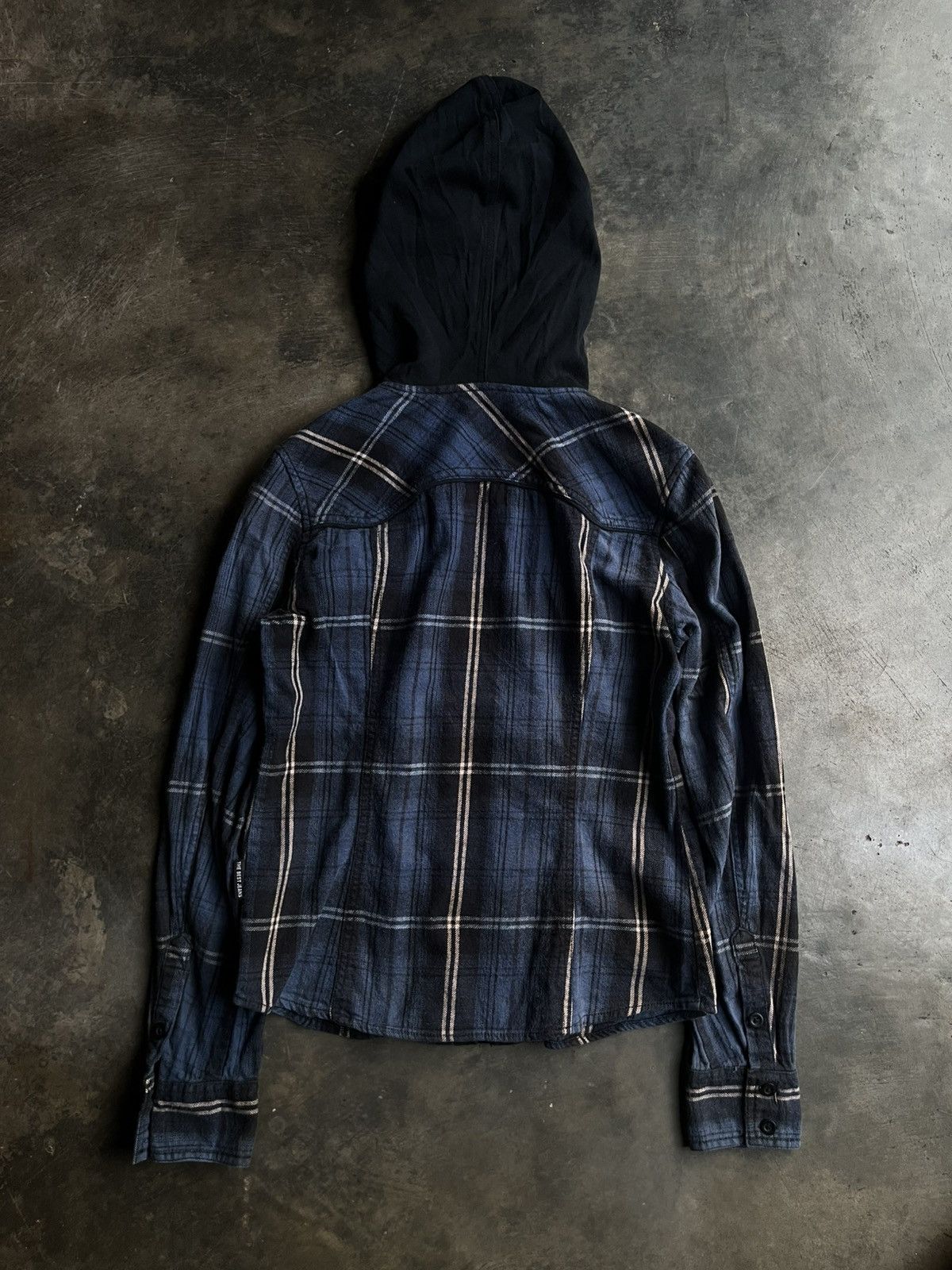 14th Addiction JAPANESE DOUBLE LAYER HOODIE SHIRTS FLANEL VKEI PUNK STYLE Size US S / EU 44-46 / 1 - 2 Thumbnail