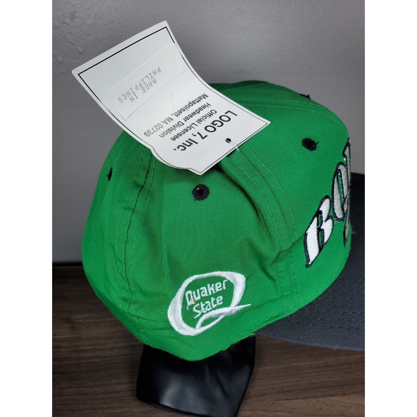 Logo 7 × NASCAR × Vintage Brett Bodine #26 Drivers Club Quaker State Racing Hat Cap Size ONE SIZE - 6 Thumbnail