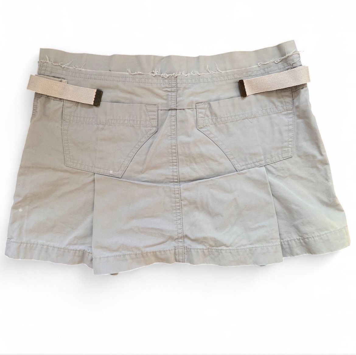 Diesel Y2K Utility Mini Skirt Women’s Size 25 Beige Cargo