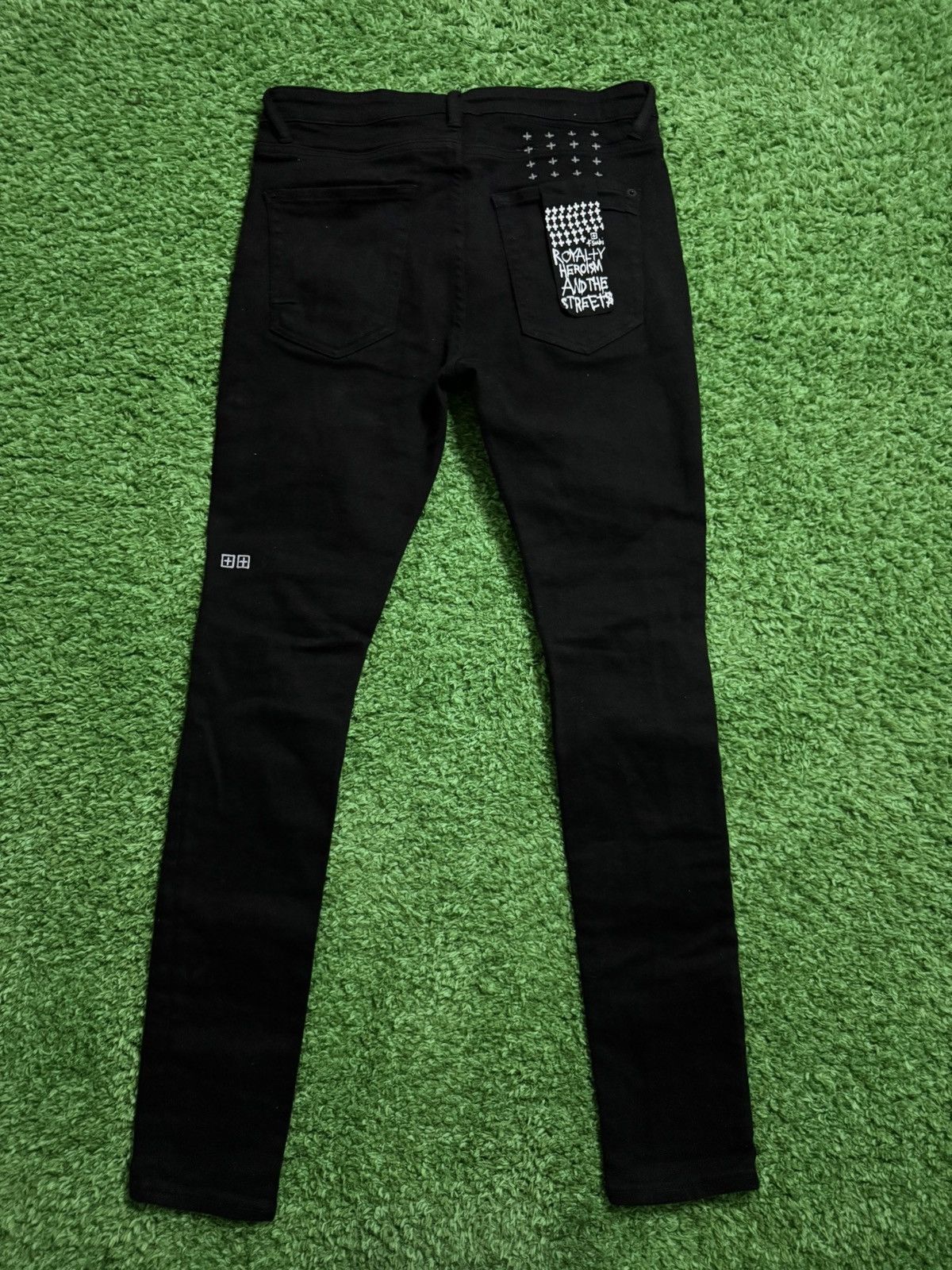 Pre-owned Ksubi Jeans In Black