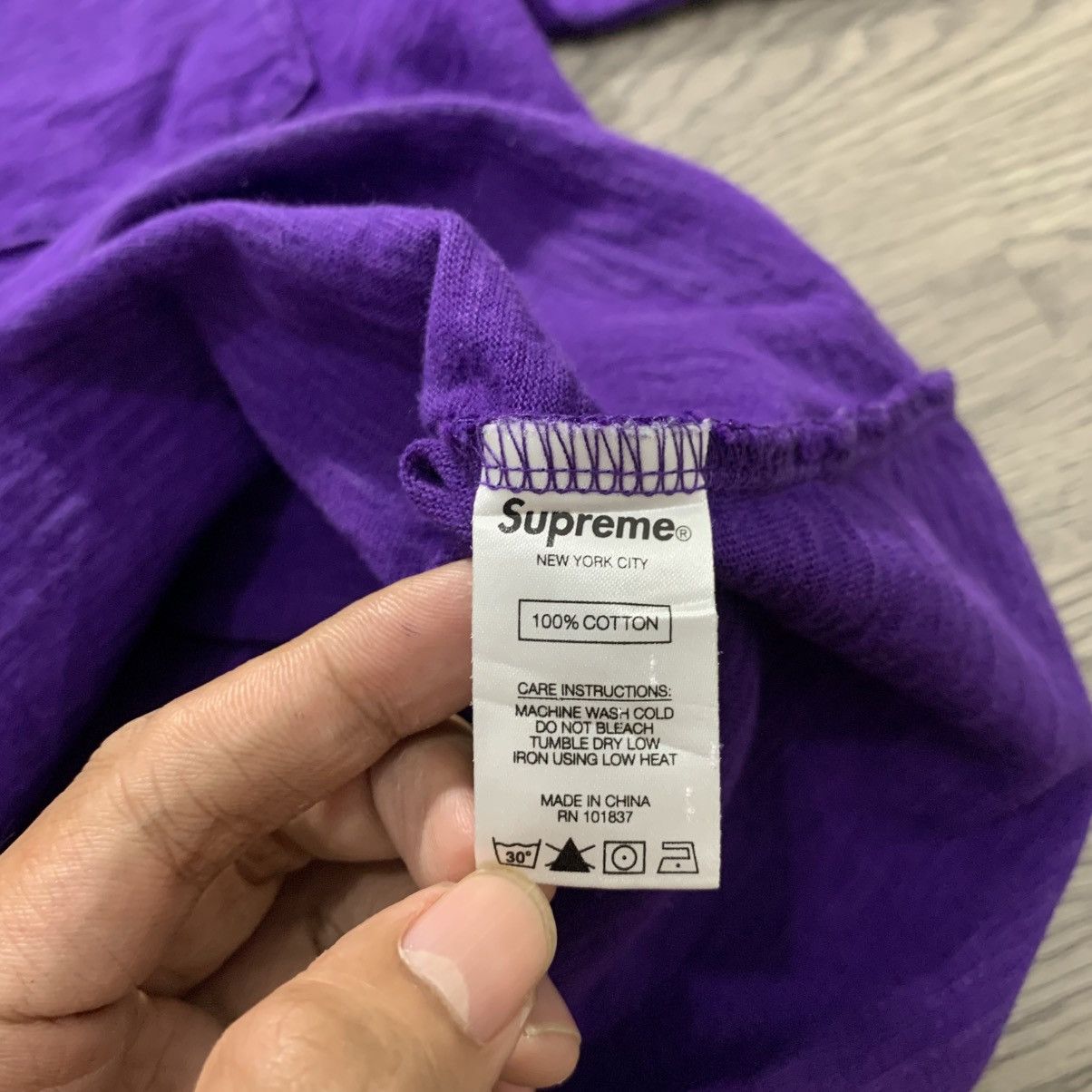 Supreme Supreme SS Pocket Tee (FW18) Plum Size US L / EU 52-54 / 3 - 6 Thumbnail