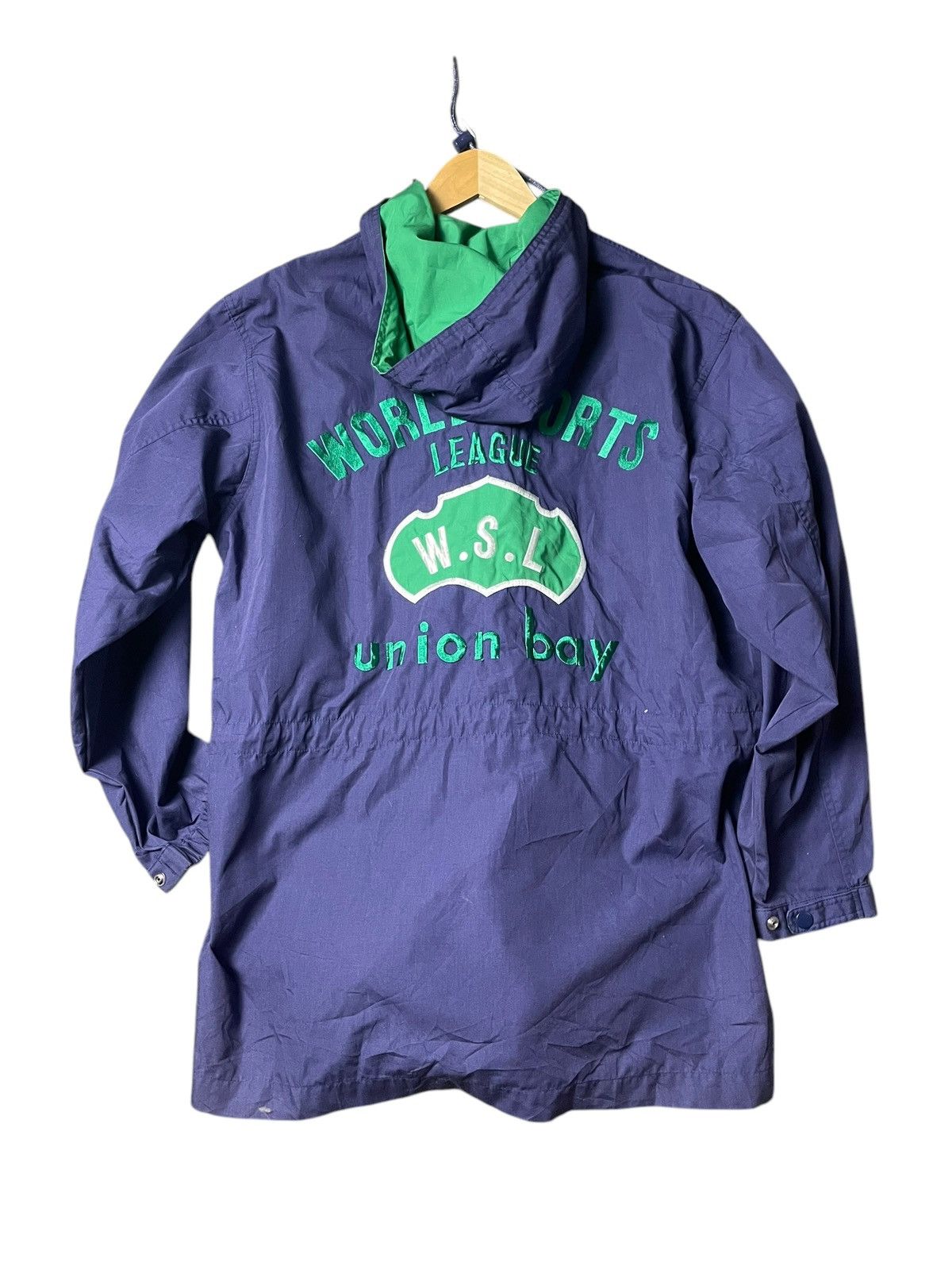 Japanese Brand × UNIONBAY × Vintage Vintage UNION BAY Original Clothing Hooded Jacket (95) Size US L / EU 52-54 / 3 - 8 Thumbnail