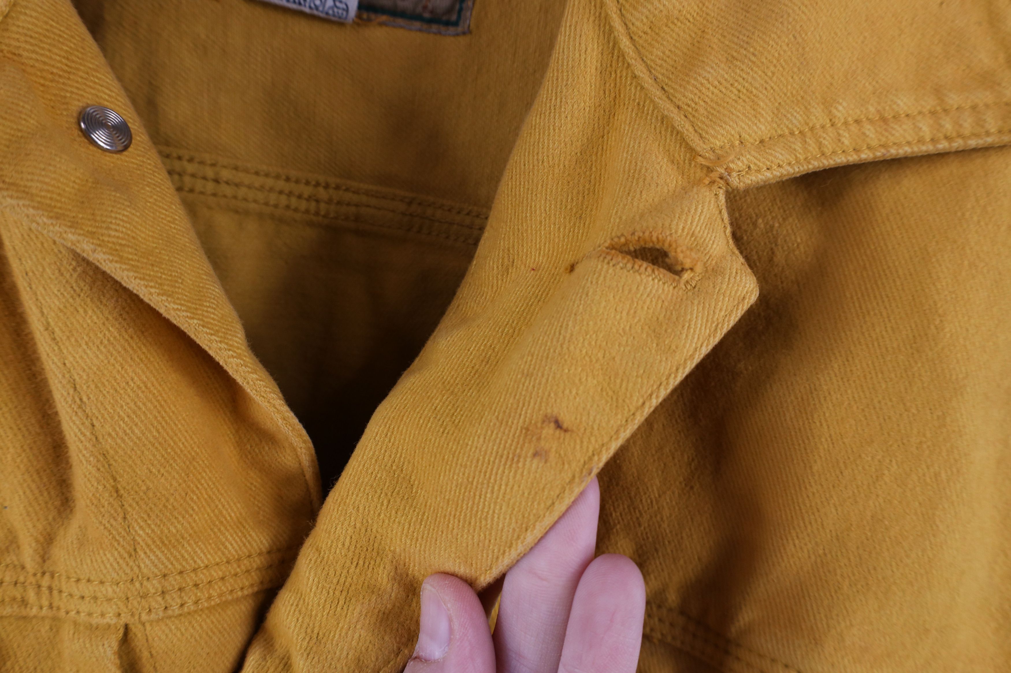 Vintage Vintage 90s Streetwear Pigment Dye Denim Trucker Jacket Size US M / EU 48-50 / 2 - 12 Thumbnail