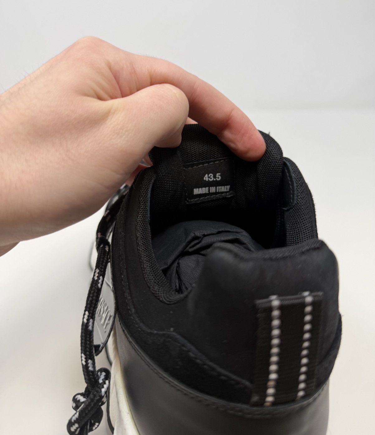 Versace Versace Trigeca Sneaker Black Size US 10.5 / EU 43-44 - 7 Thumbnail