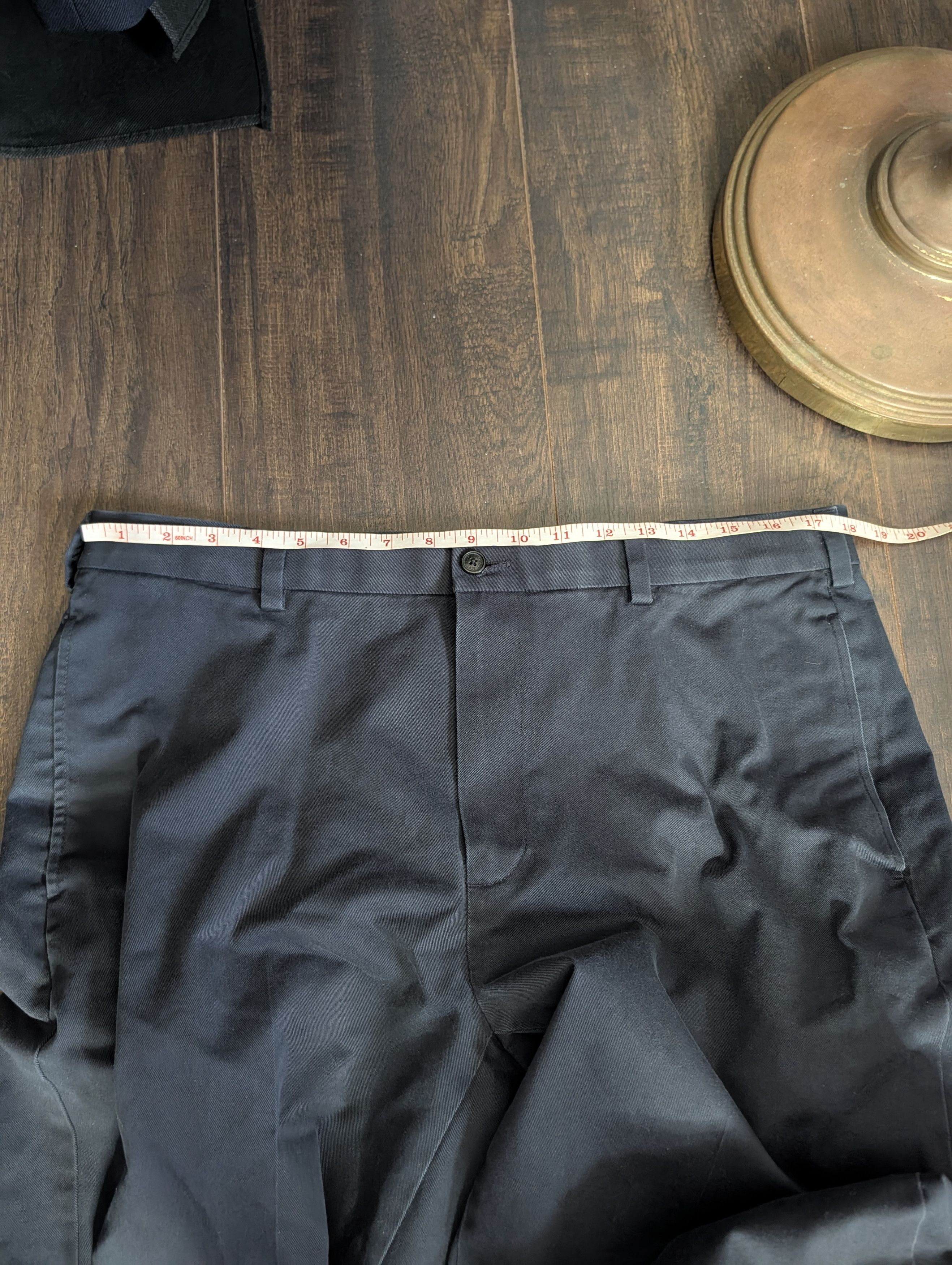 Brooks Brothers Vintage Hudson Advantage Chino Dark Blue/Gray 36x30 Size US 36 / EU 52 - 15 Thumbnail
