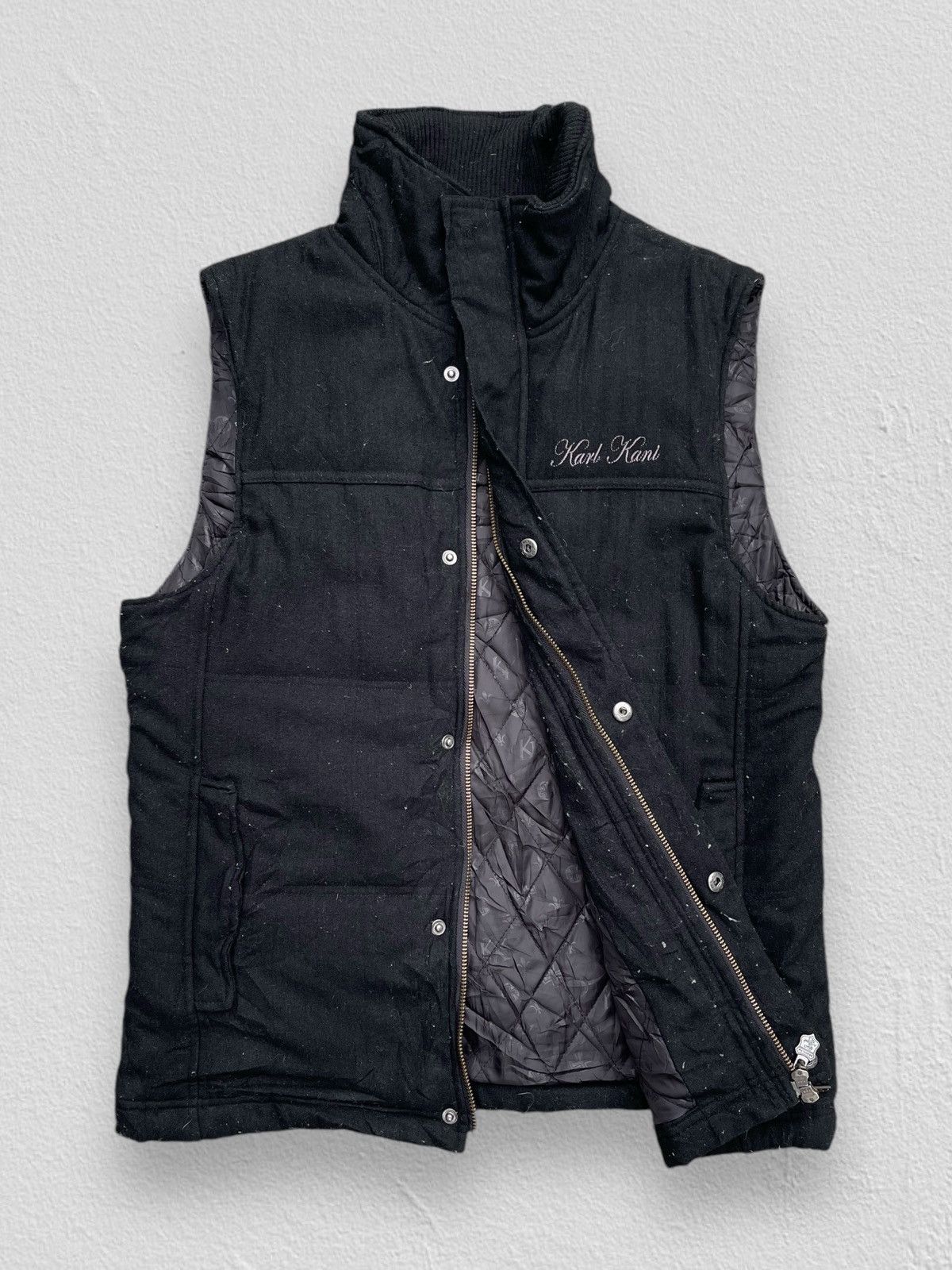 If Six Was Nine 🔥Vintage Karl Kani Down Vest Jacket Size US L / EU 52-54 / 3 - 1 Thumbnail
