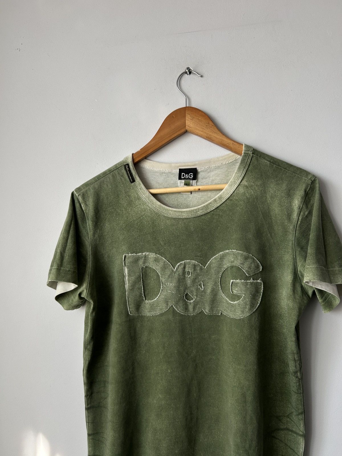 Dolce & Gabbana × Vintage Rare Vintage Y2K Dolce&Gabbana Script Logo Tshirt Size US L / EU 52-54 / 3 - 2 Thumbnail