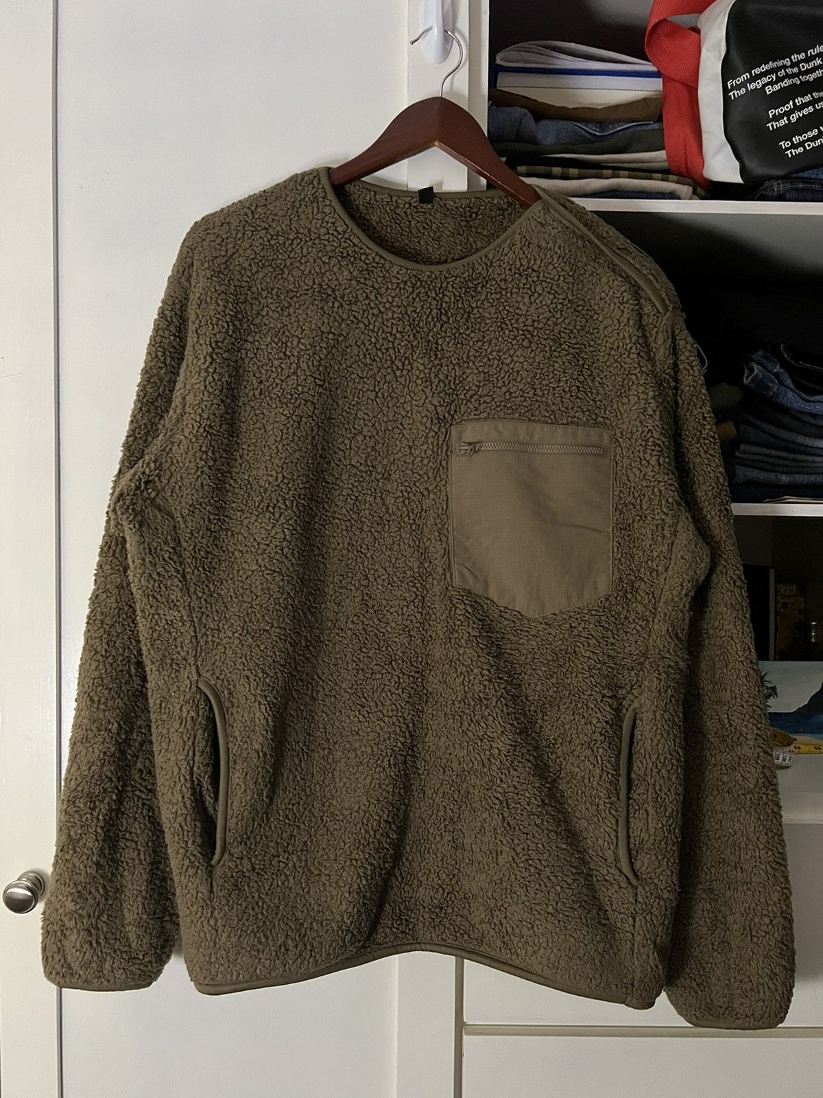 Uniqlo Uniqlo Basic Fleece Pullover Sweater Size US L / EU 52-54 / 3 - 1 Thumbnail