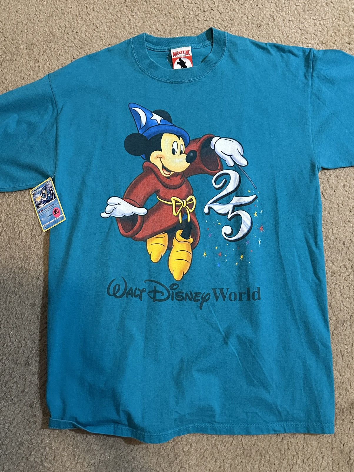 Disney Vintage Mickey Mouse Fantasia Tee 25th Anniversary Size US L / EU 52-54 / 3 - 1 Thumbnail