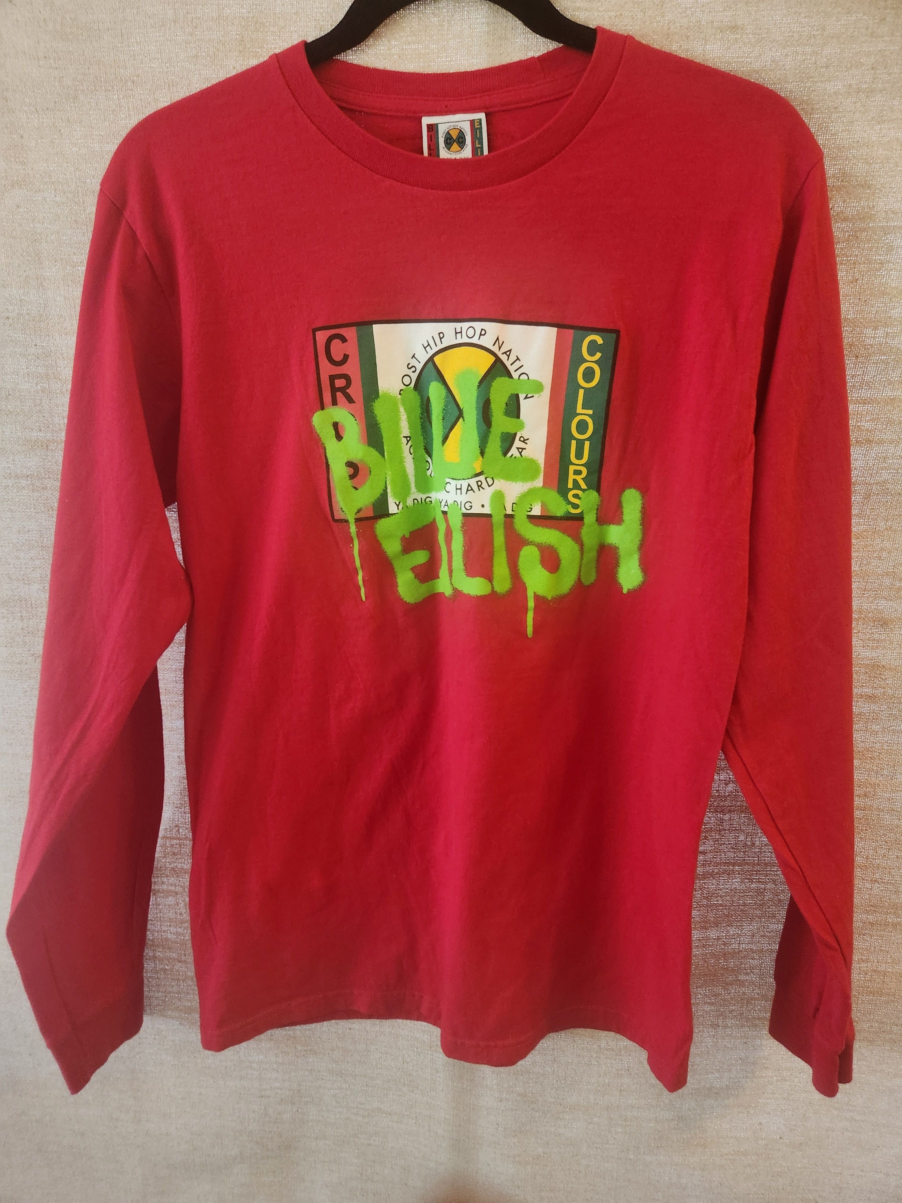 Cross Colours BILLIE EILISH CXC POST HIP HOP NATION T-SHIRT Size US S / EU 44-46 / 1 - 1 Thumbnail